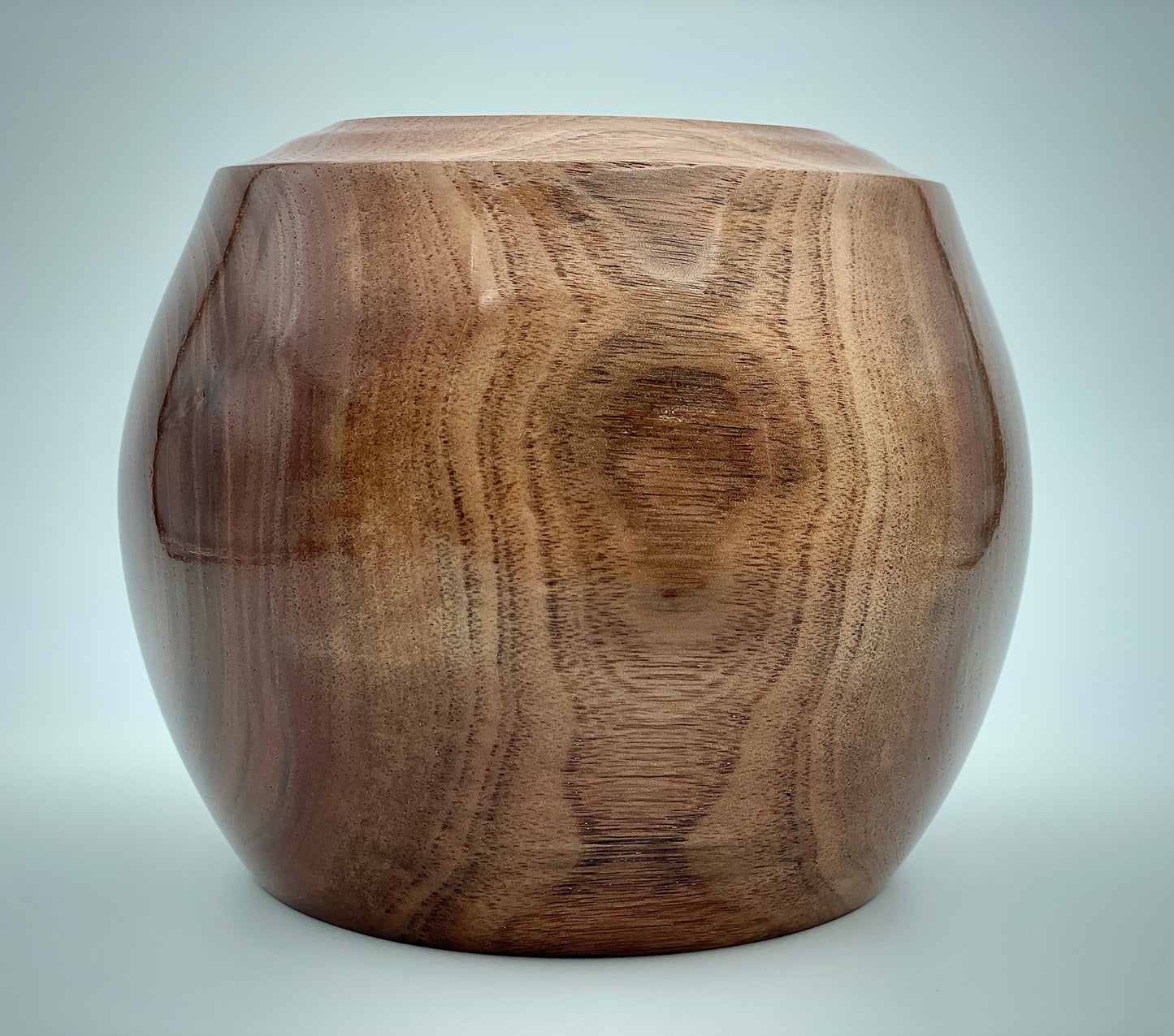 Black walnut vase