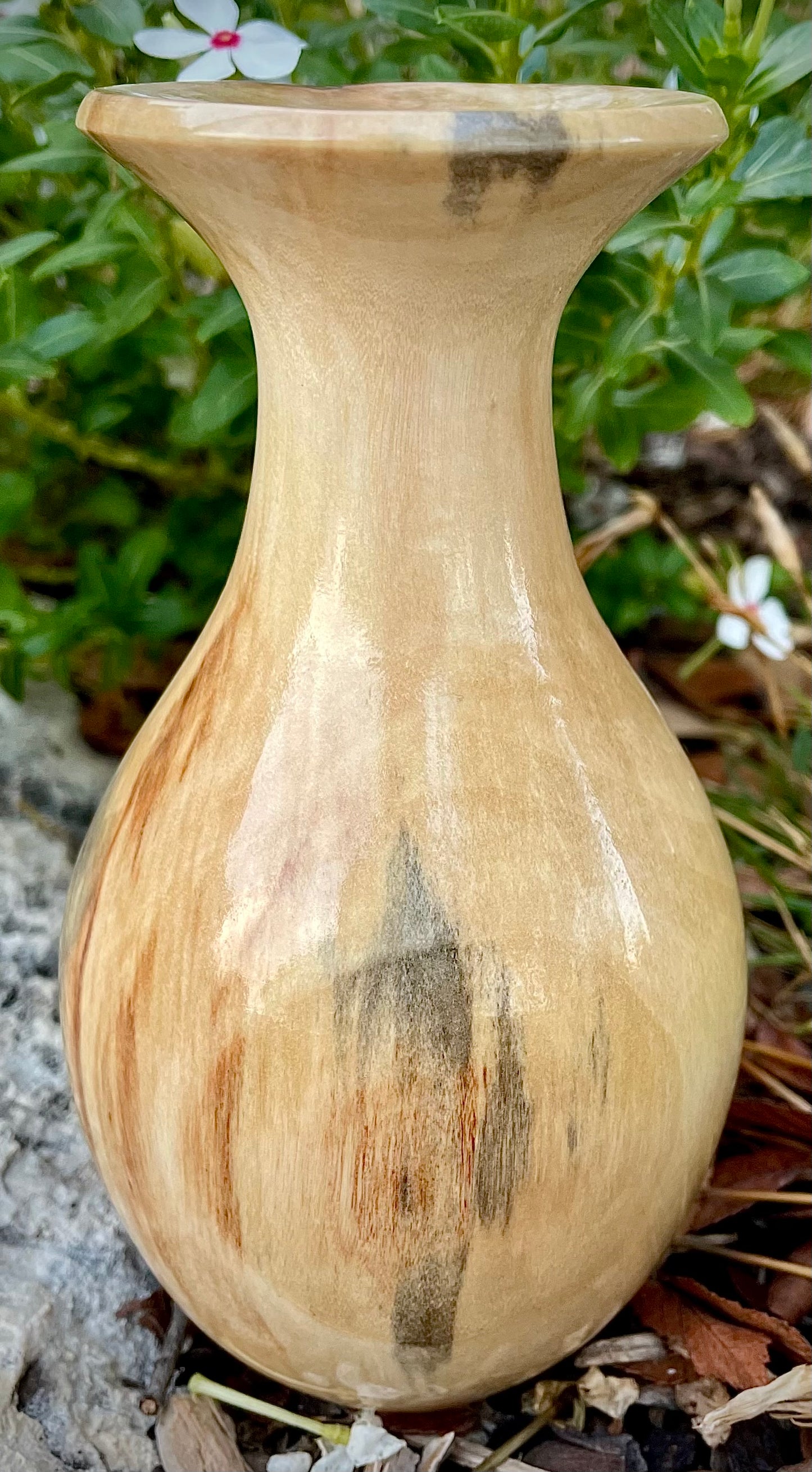 Pecan bud vase
