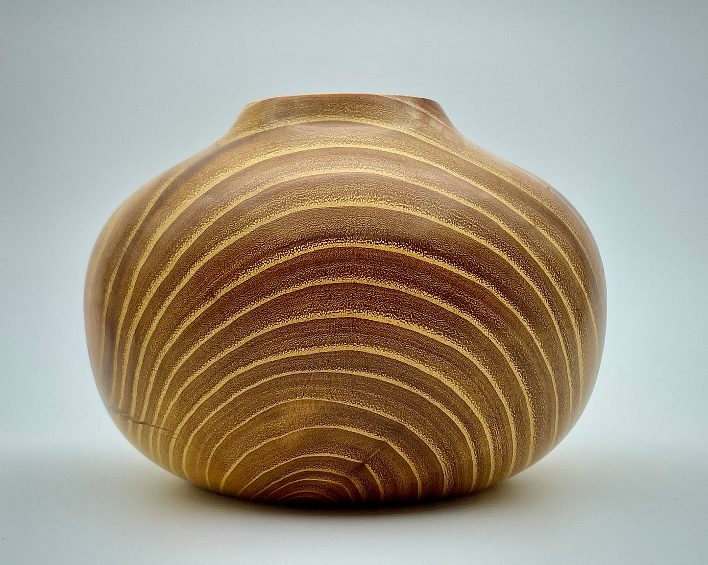 Osage orange vase