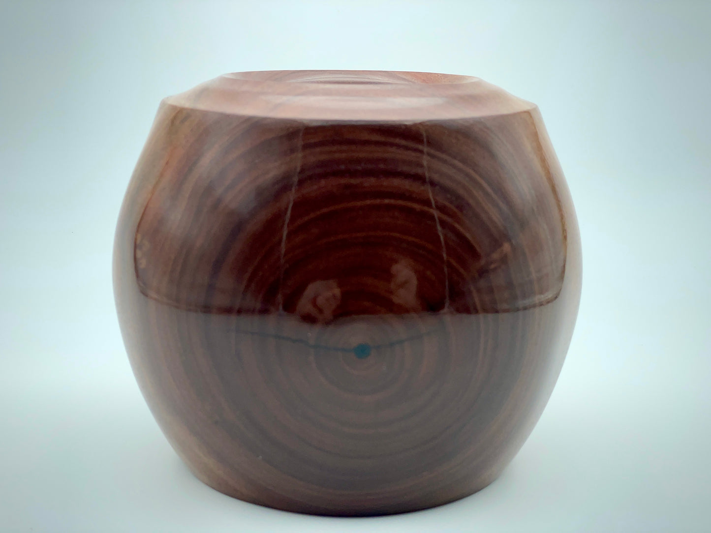 Black walnut vase