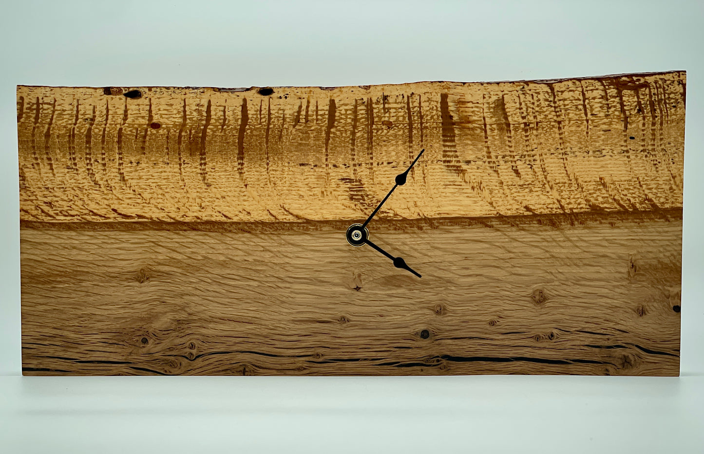 Oak wall clock