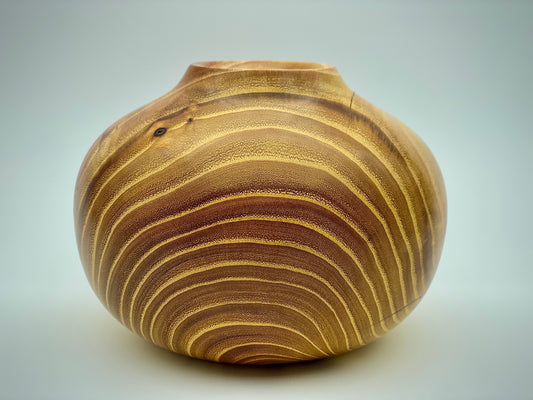 Osage orange vase