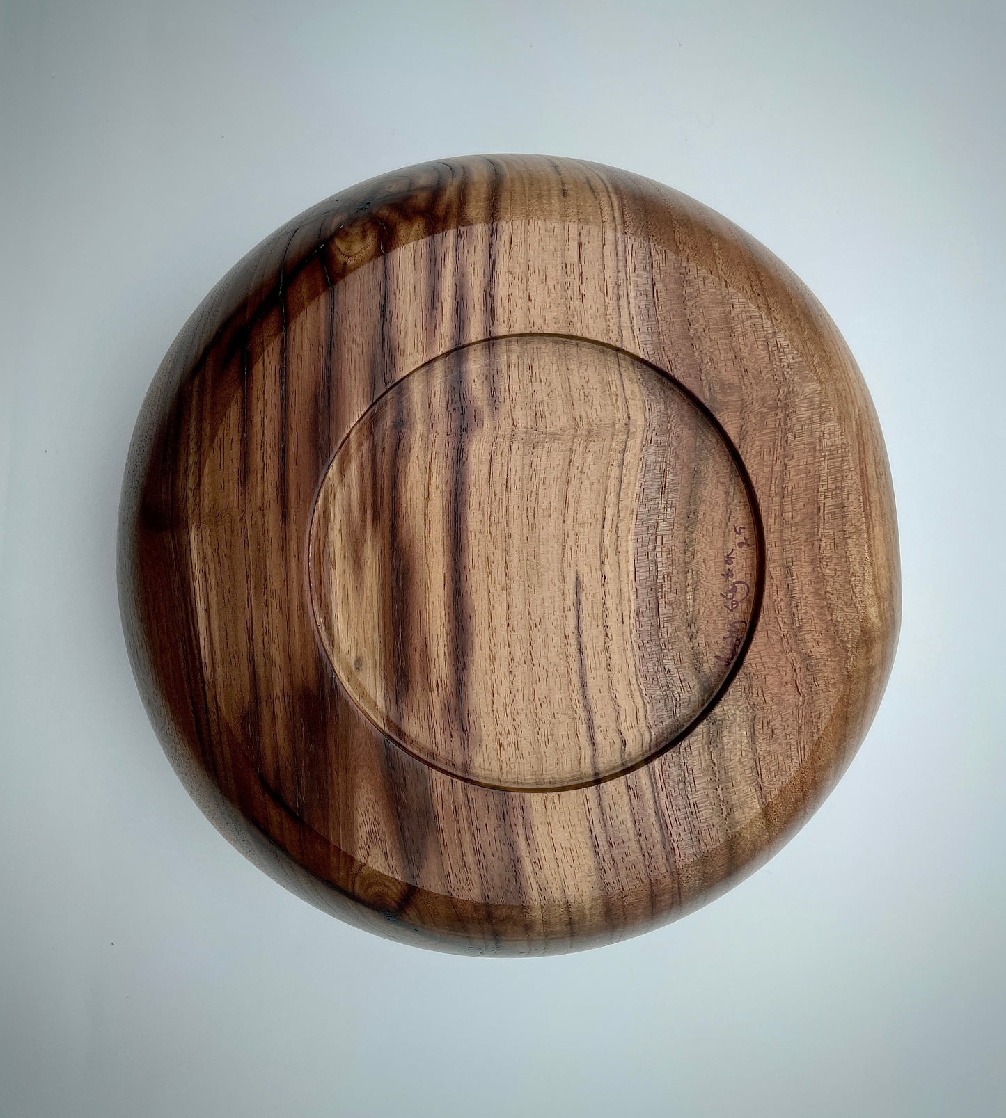 Black walnut bowl