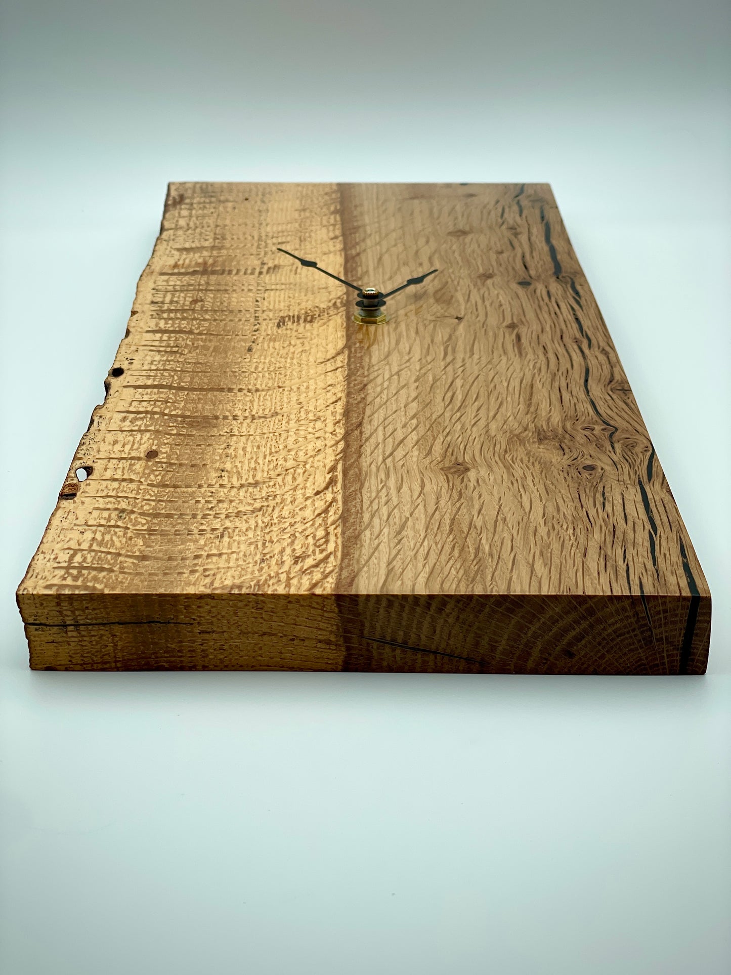 Oak wall clock