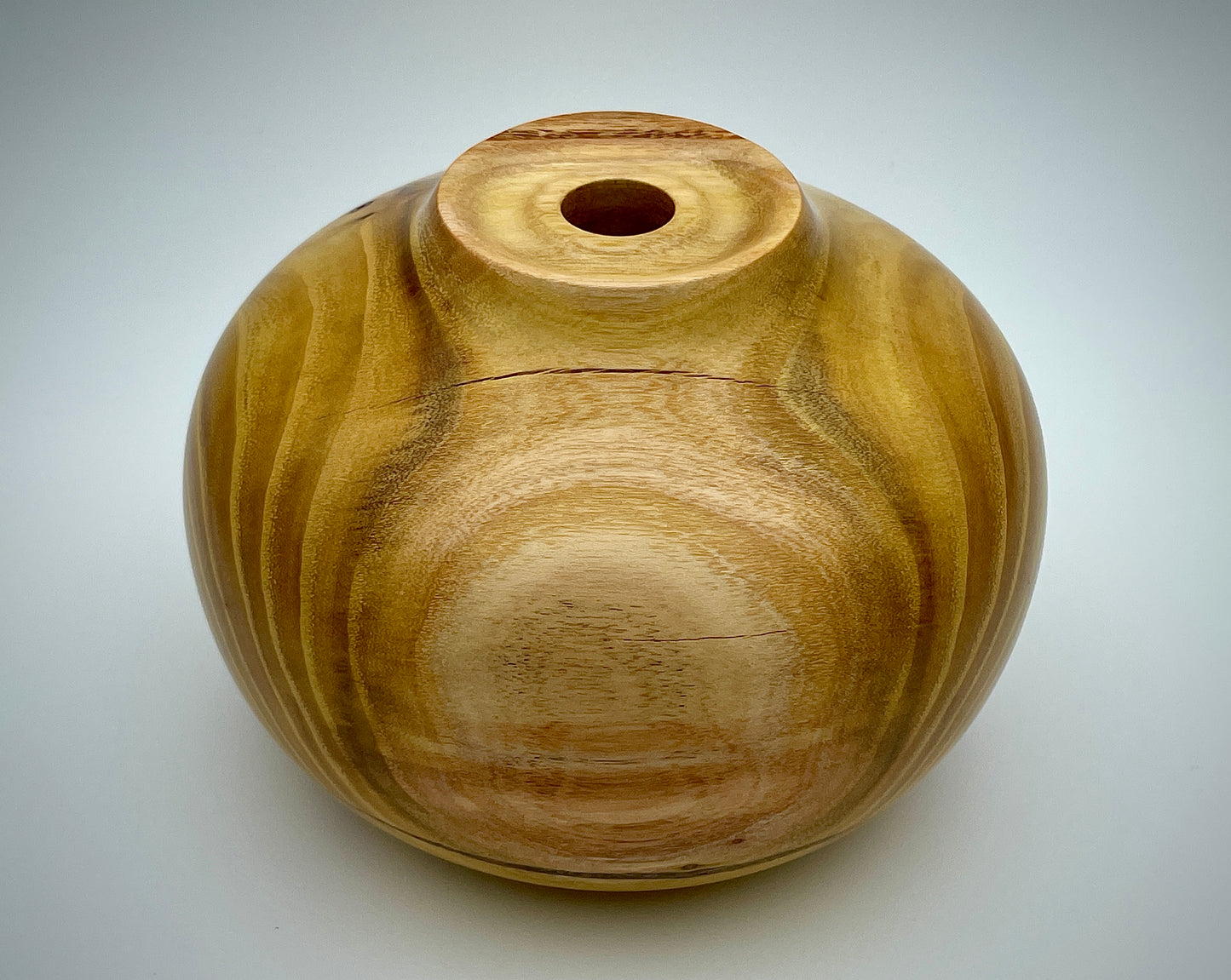 Osage orange vase