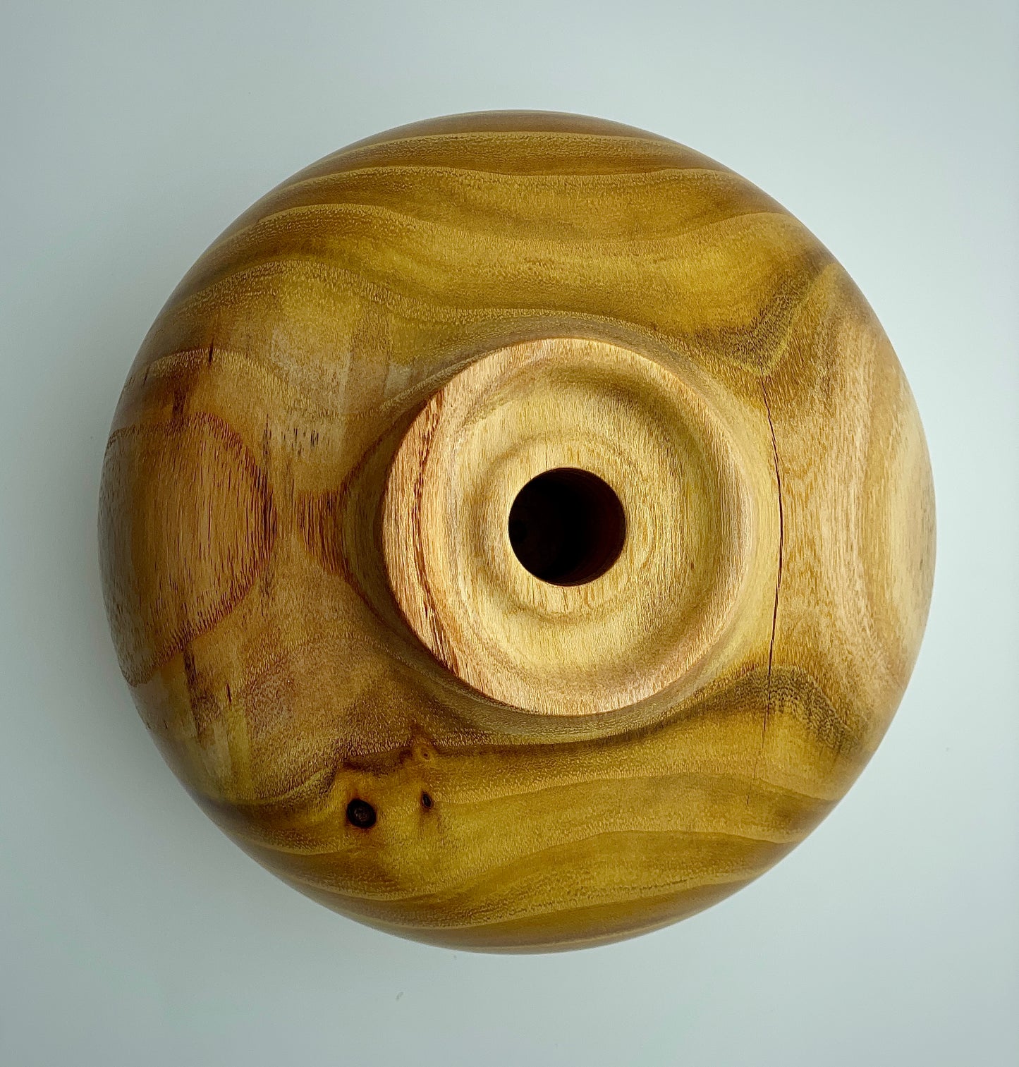 Osage orange vase