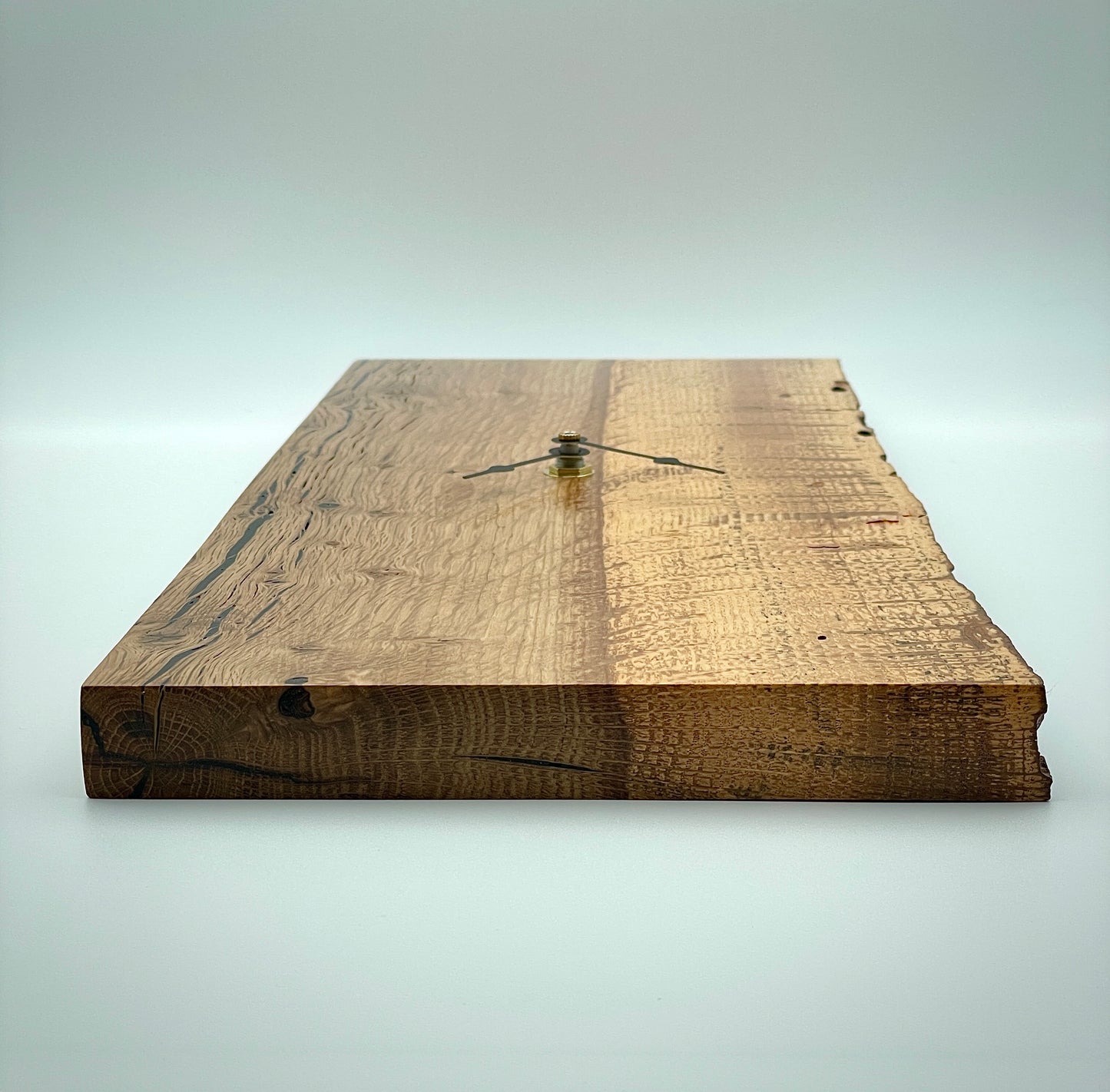 Oak wall clock