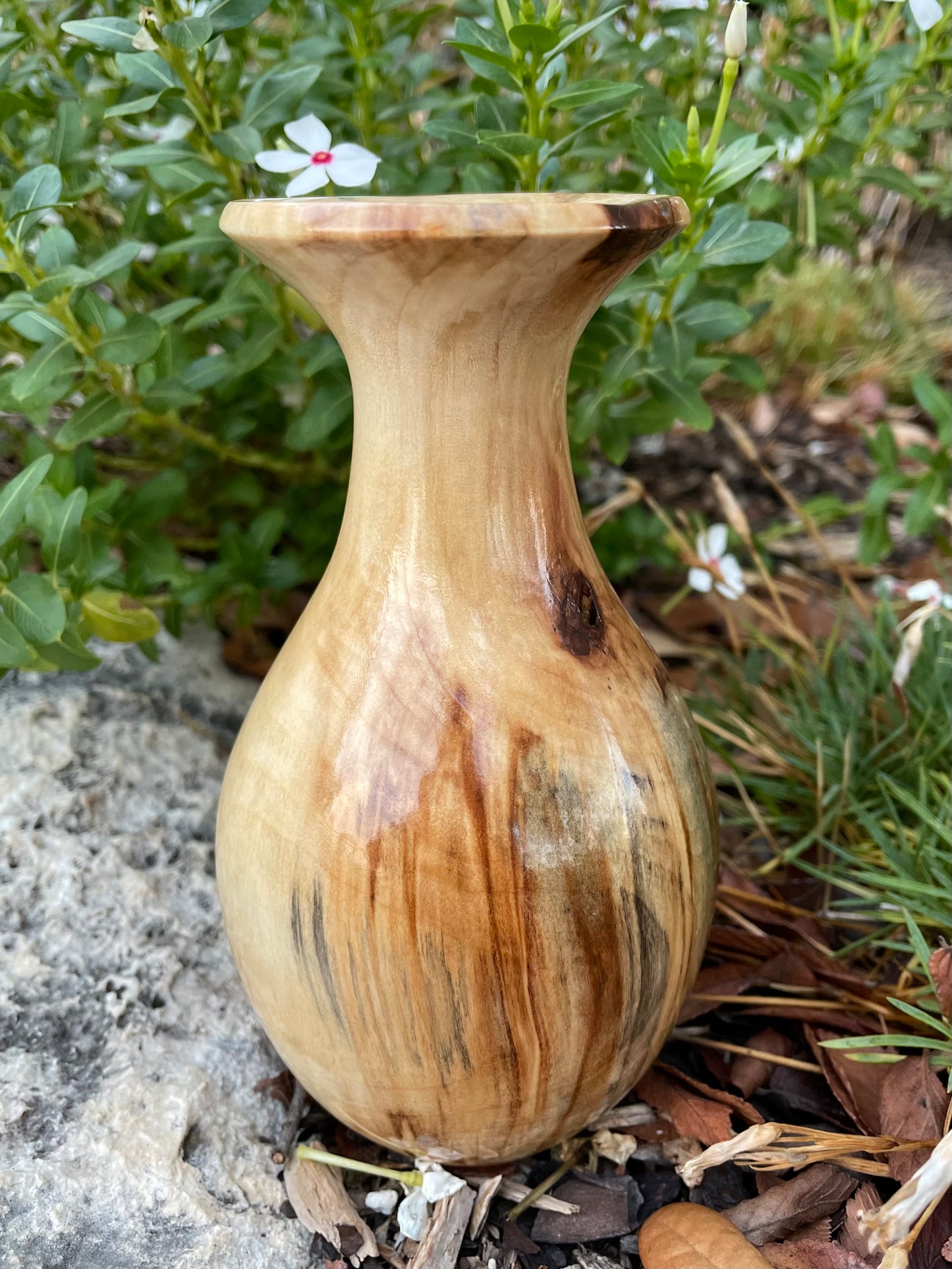 Pecan bud vase