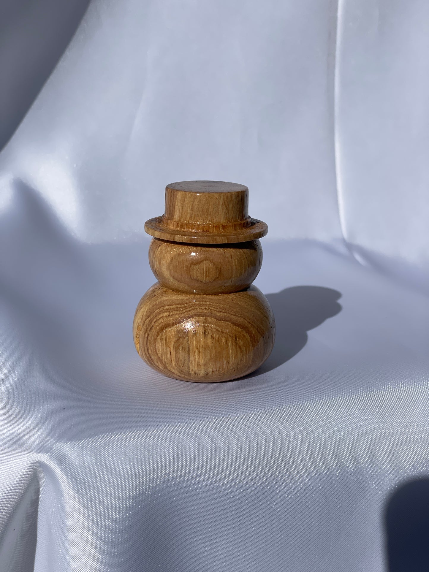 Pecan snowman