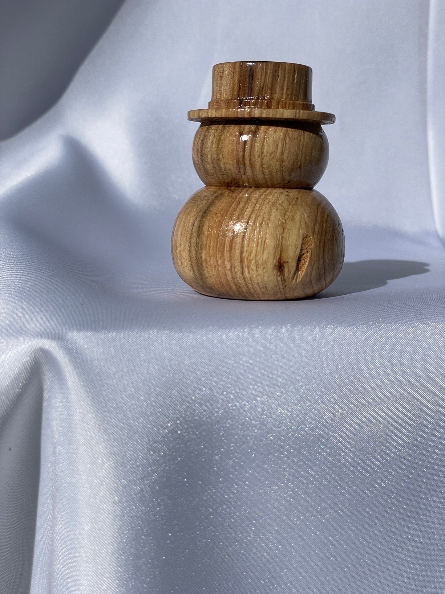 Pecan snowman