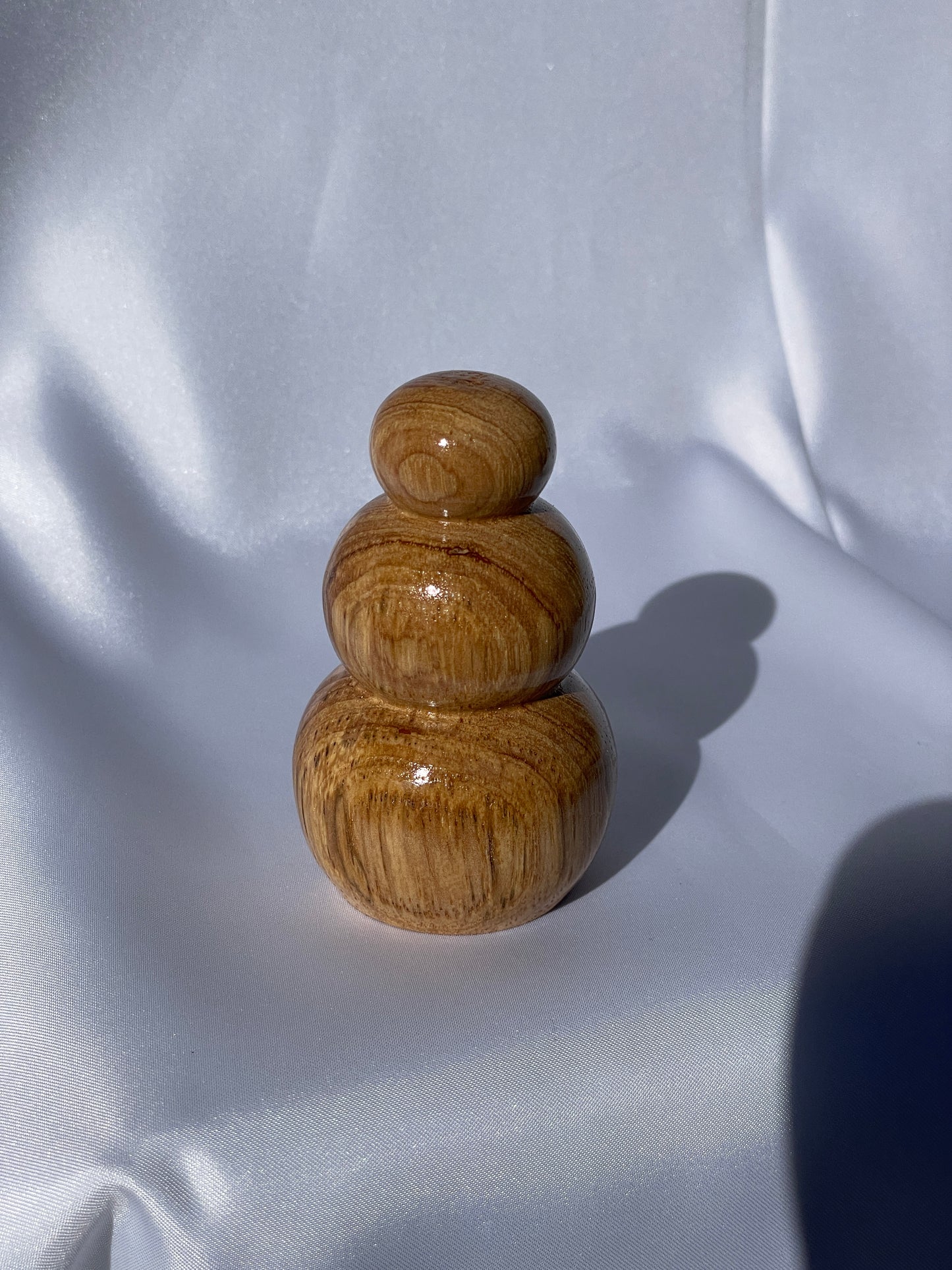 Pecan snowman