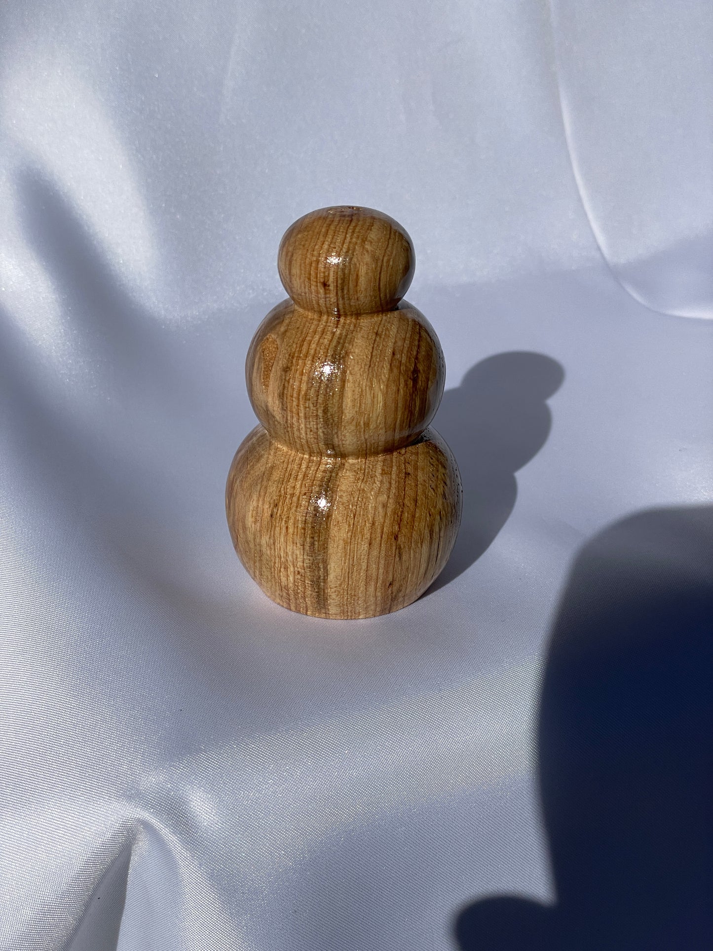 Pecan snowman