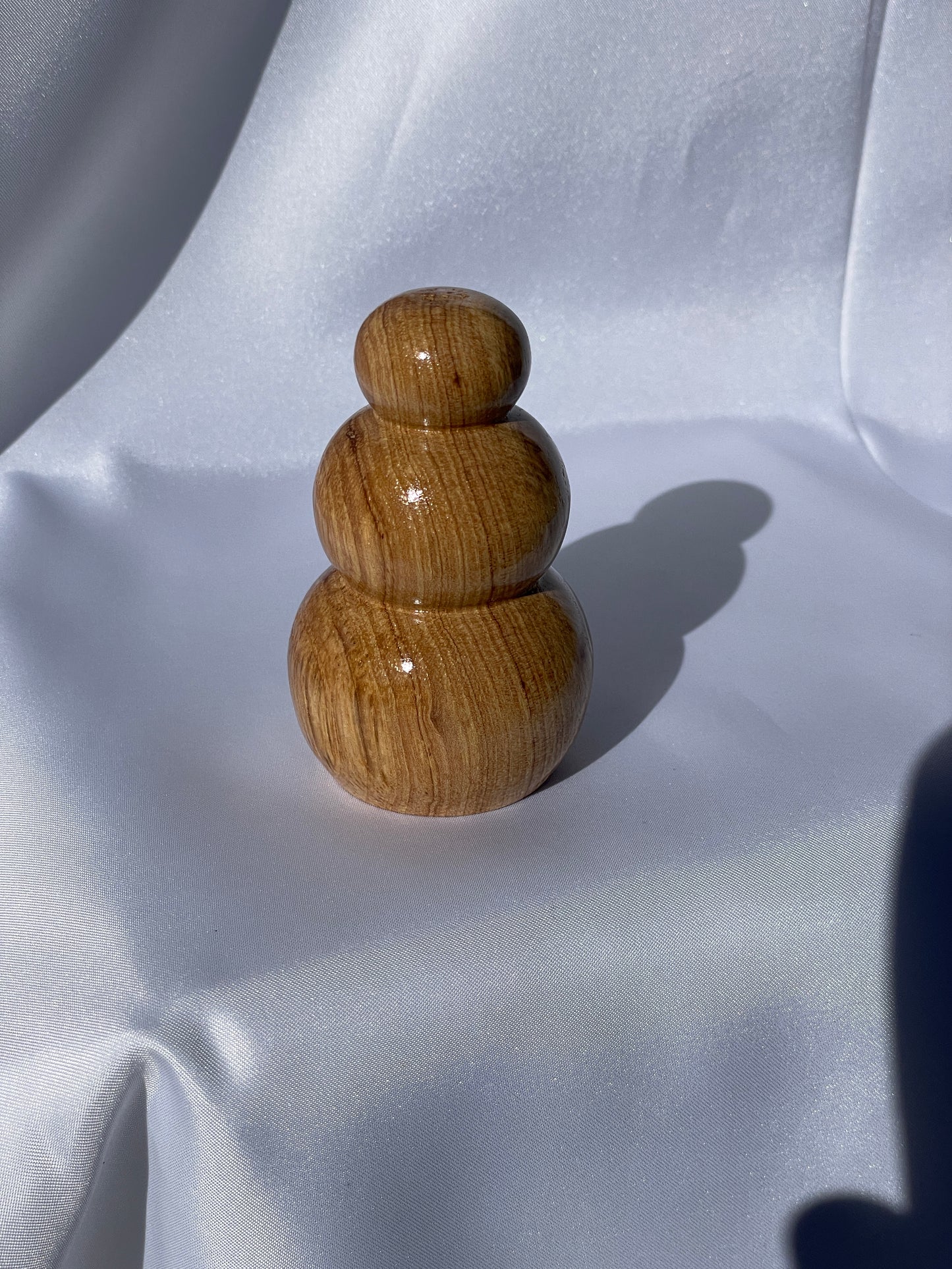 Pecan snowman