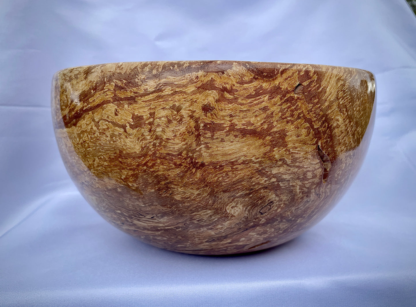 Pecan wood bowl