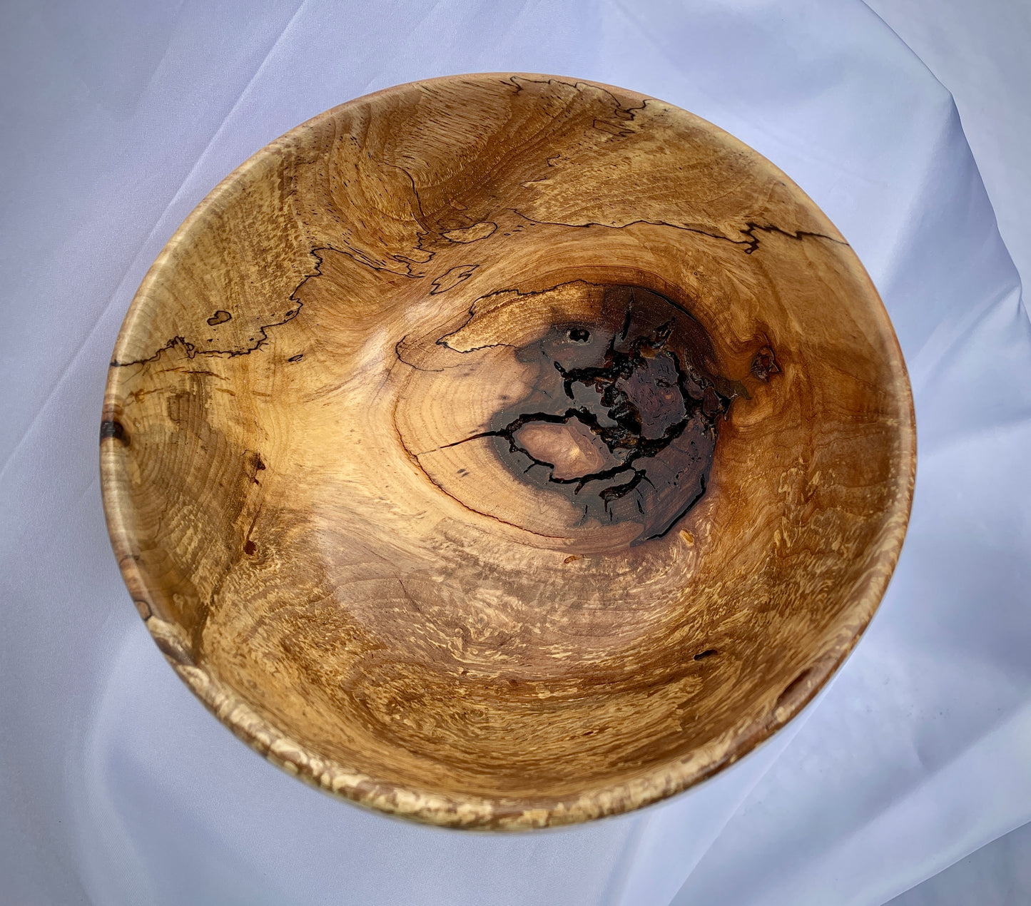 Pecan wood bowl
