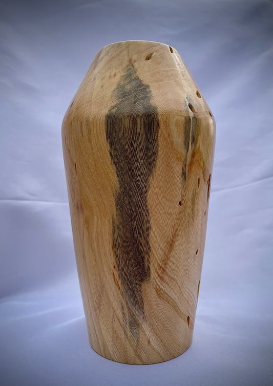 Tapered pecan vase