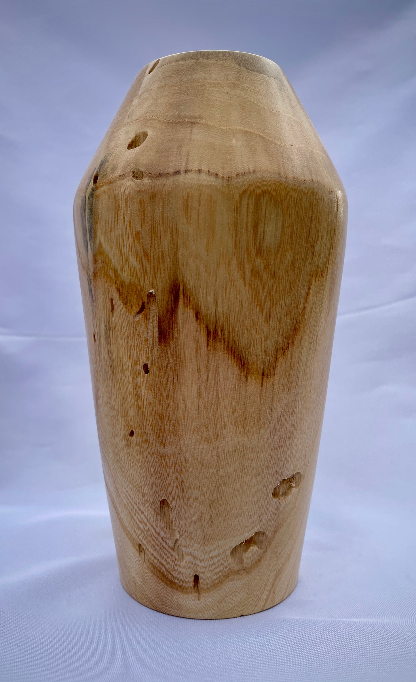Tapered pecan vase