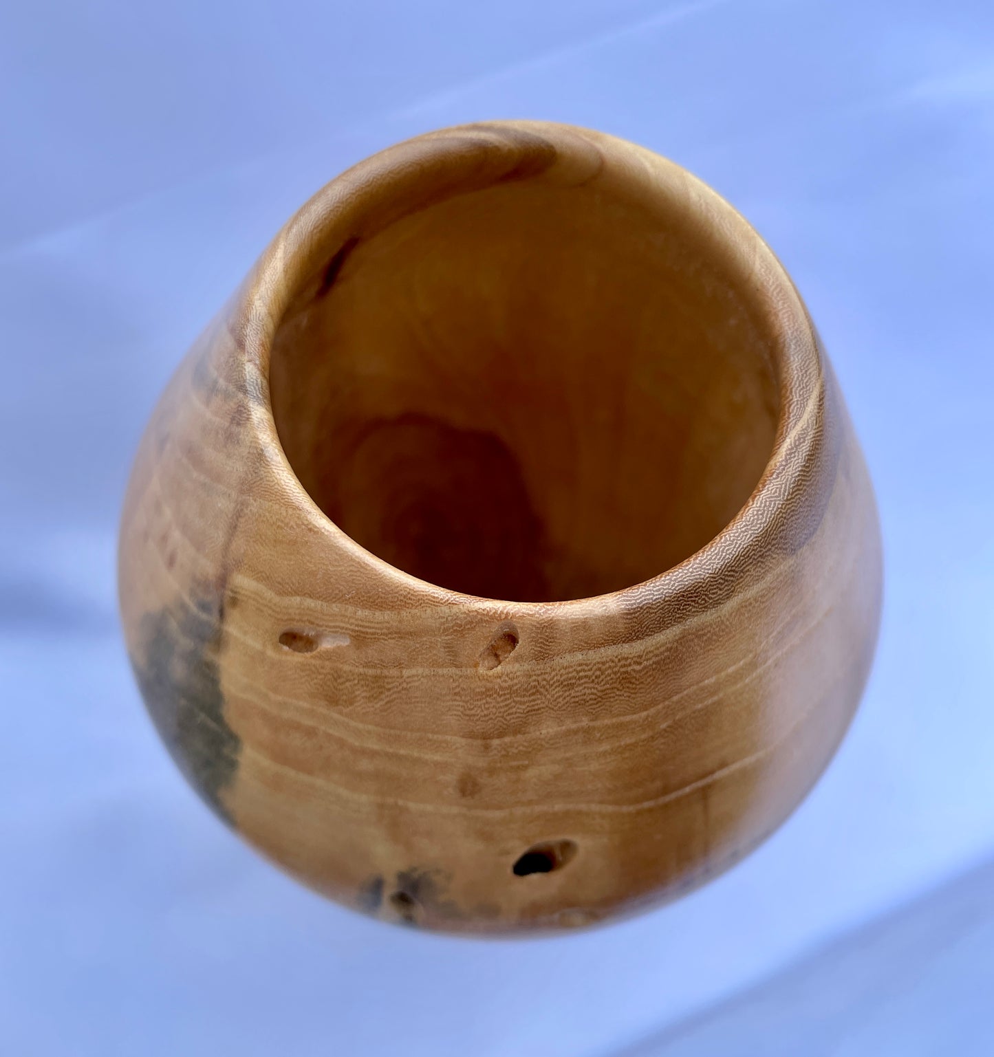 Tapered pecan vase