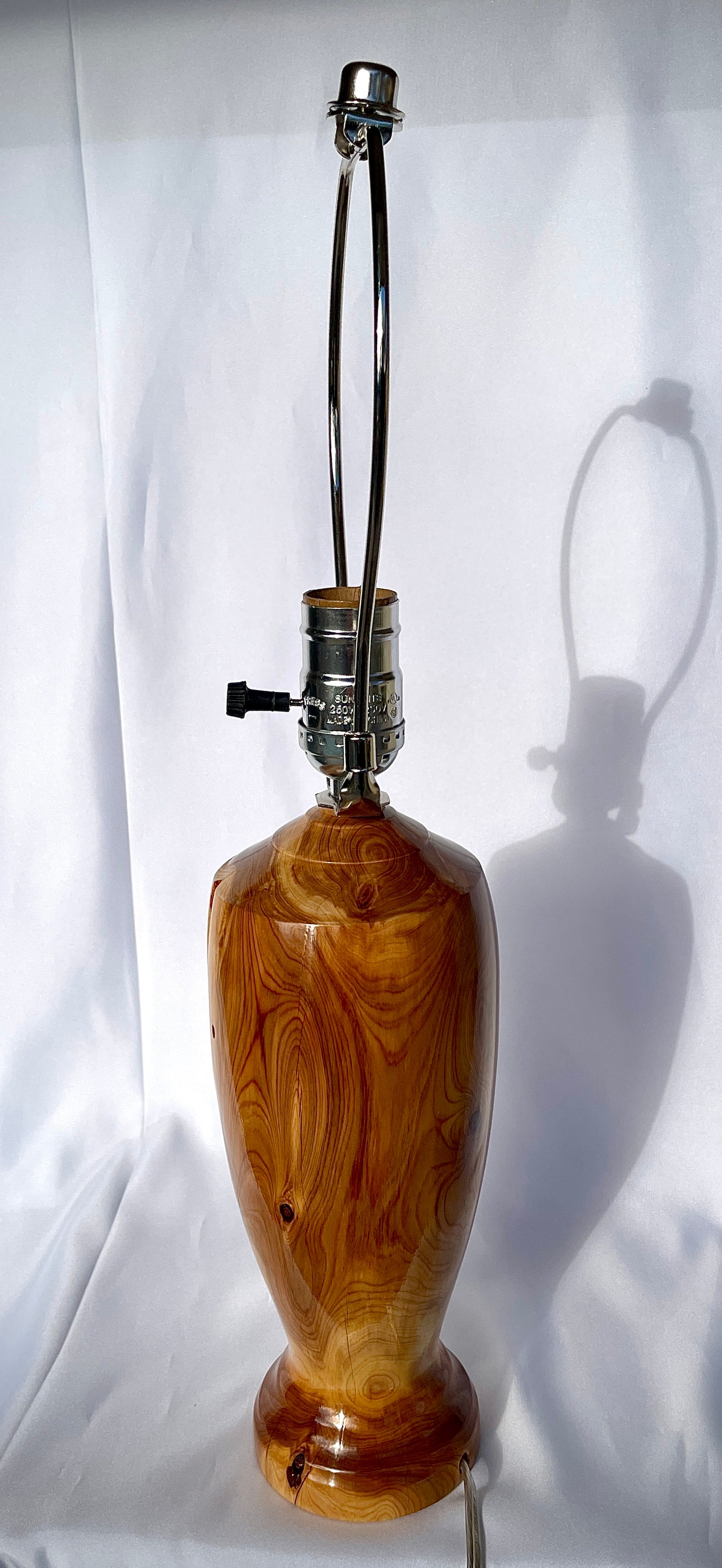 Texas cedar lamp