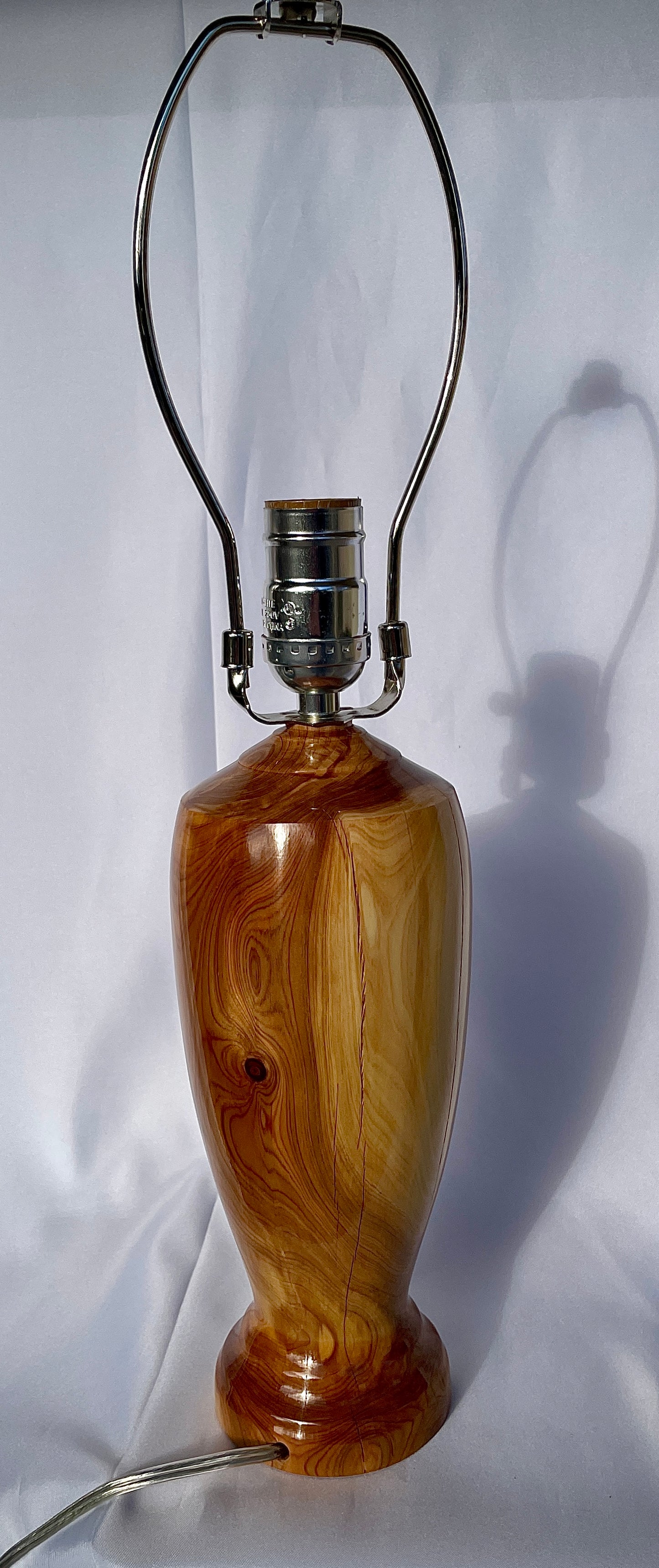 Texas cedar lamp