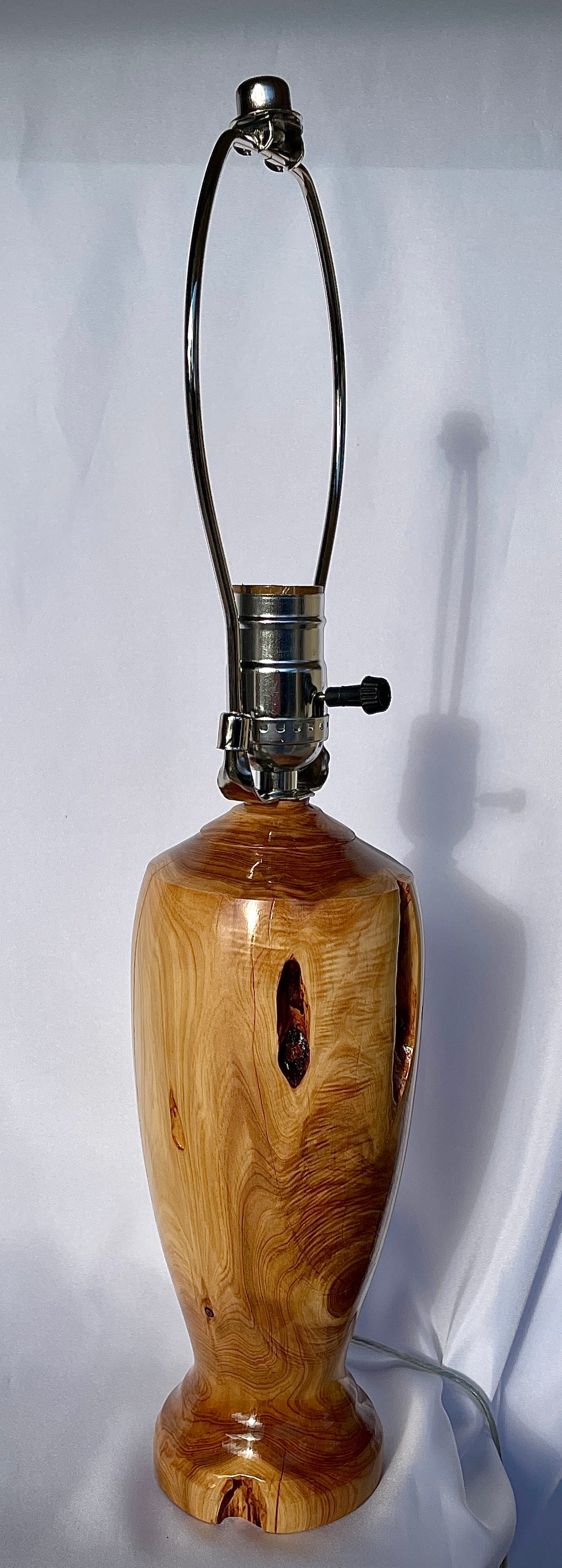 Texas cedar lamp
