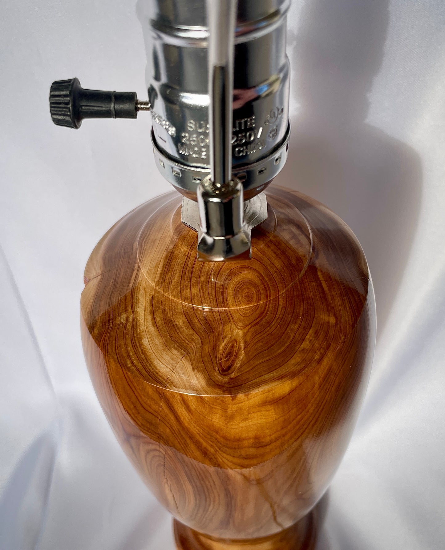 Texas cedar lamp