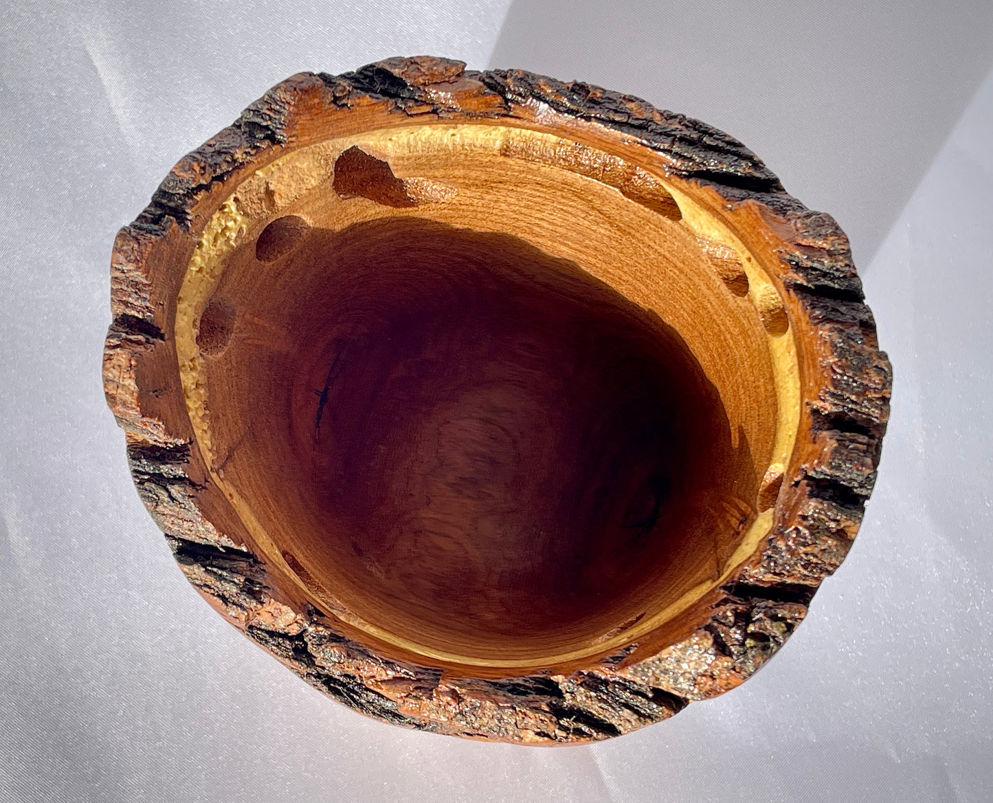 Mesquite live edge cup