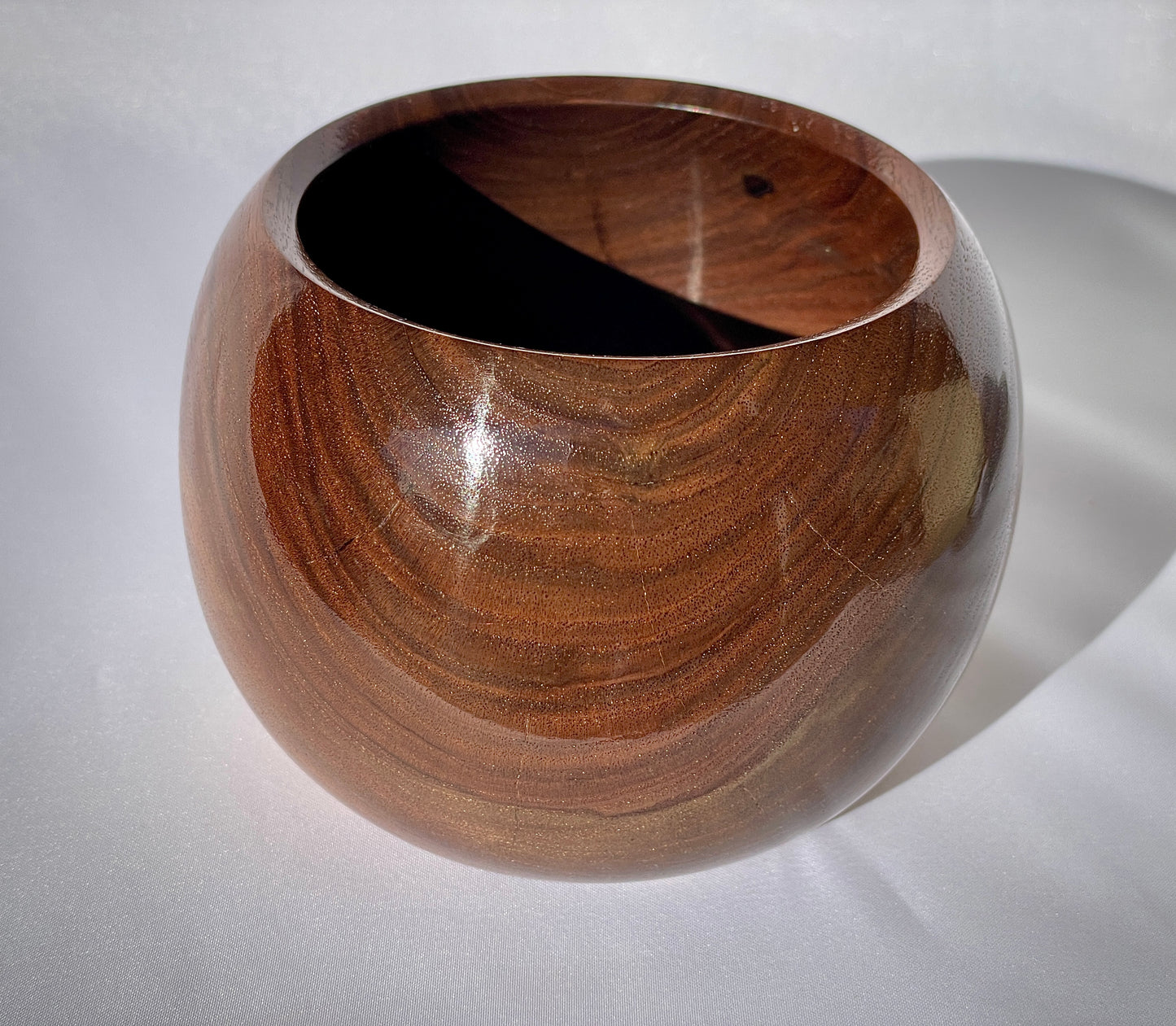 Black walnut bowl