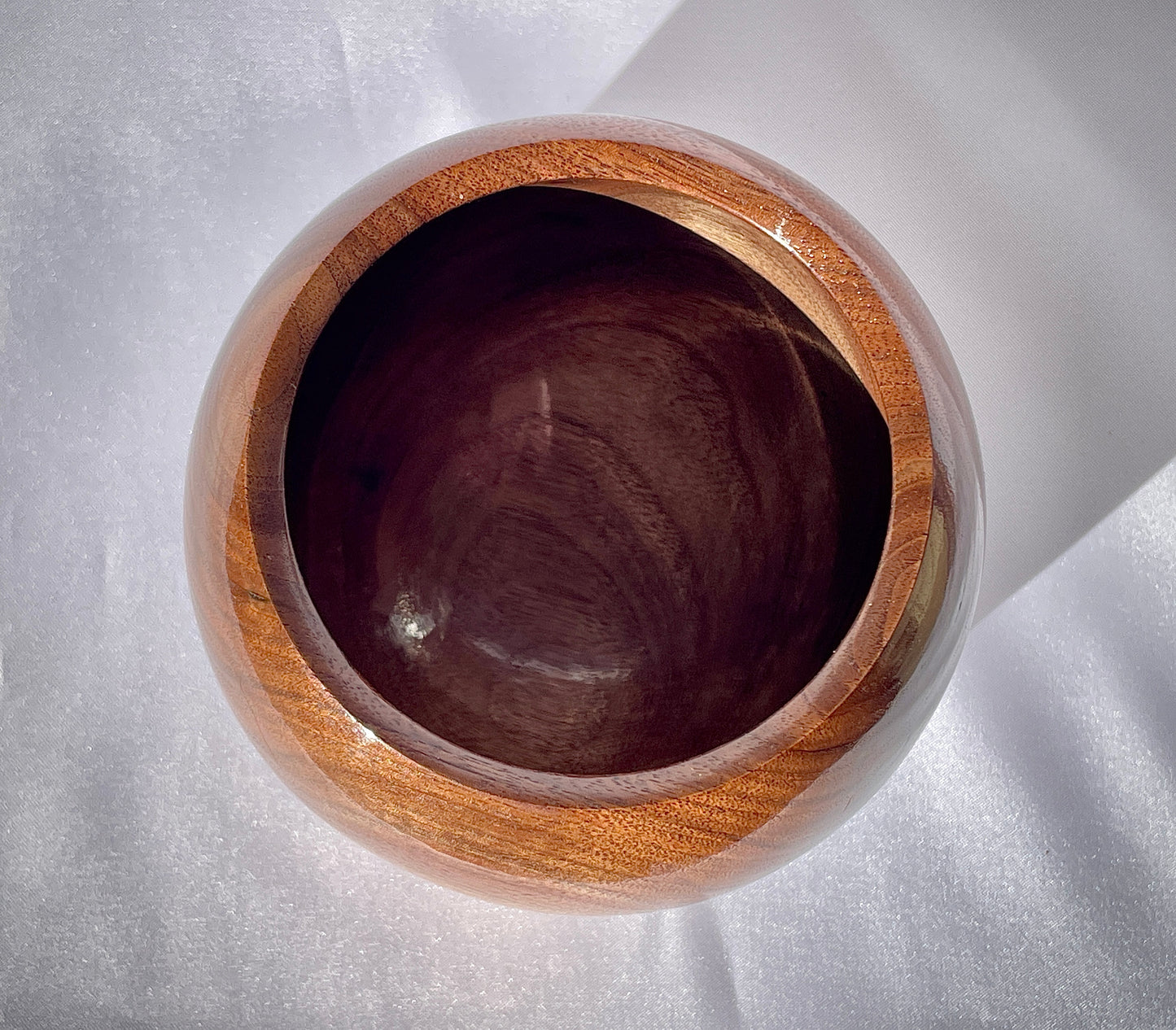 Black walnut bowl