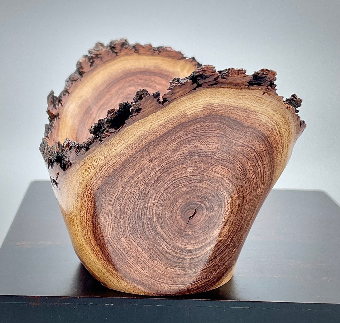 Mesquite live edge bowl