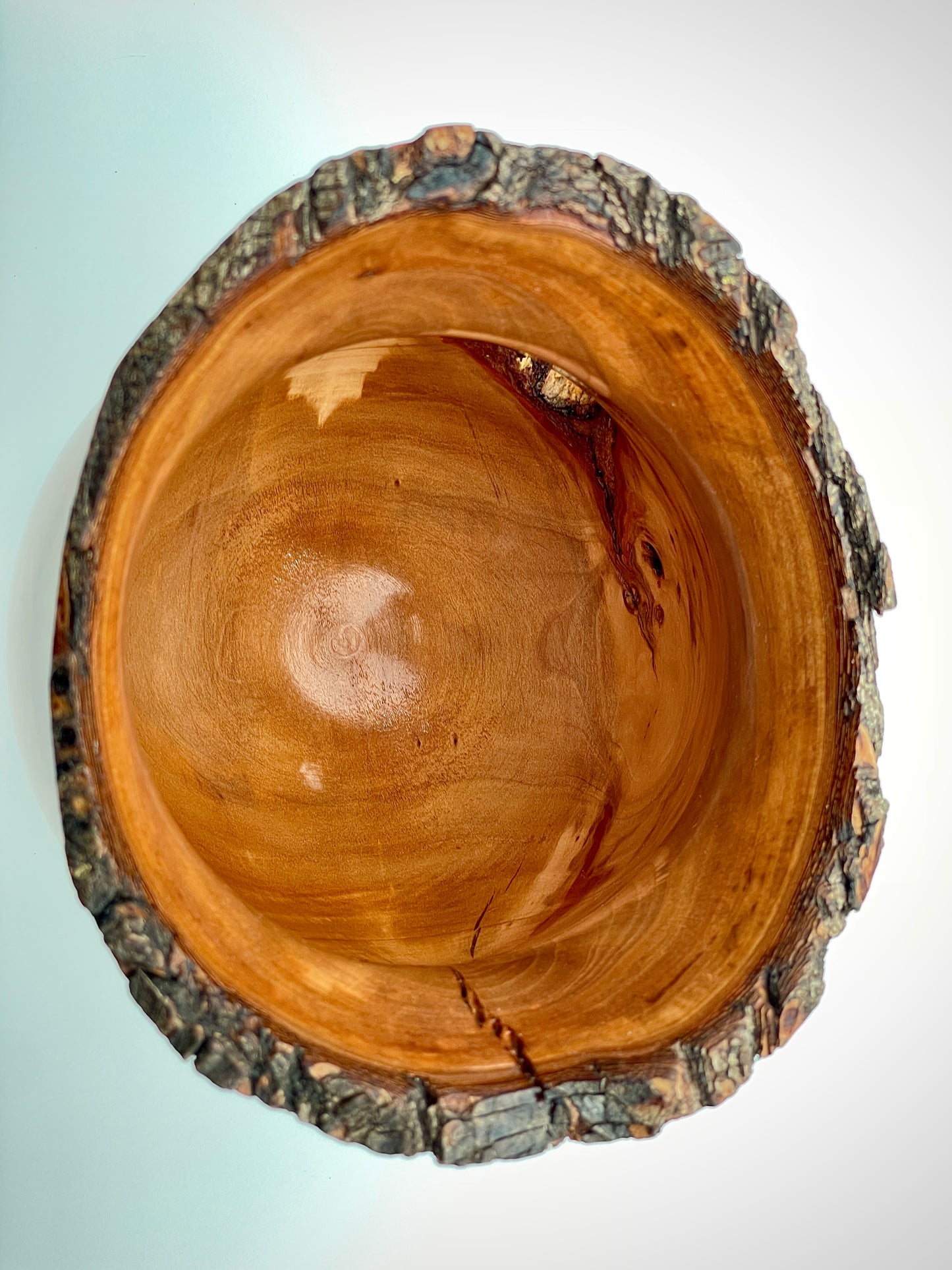 Bradford pear live edge vessel