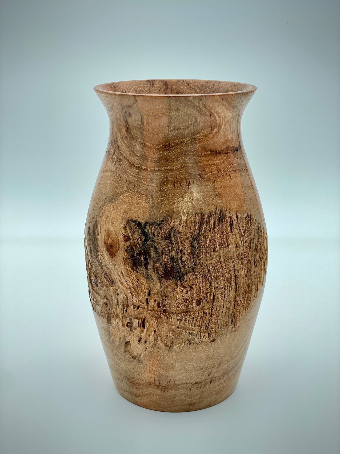 Large mouth pecan vase
