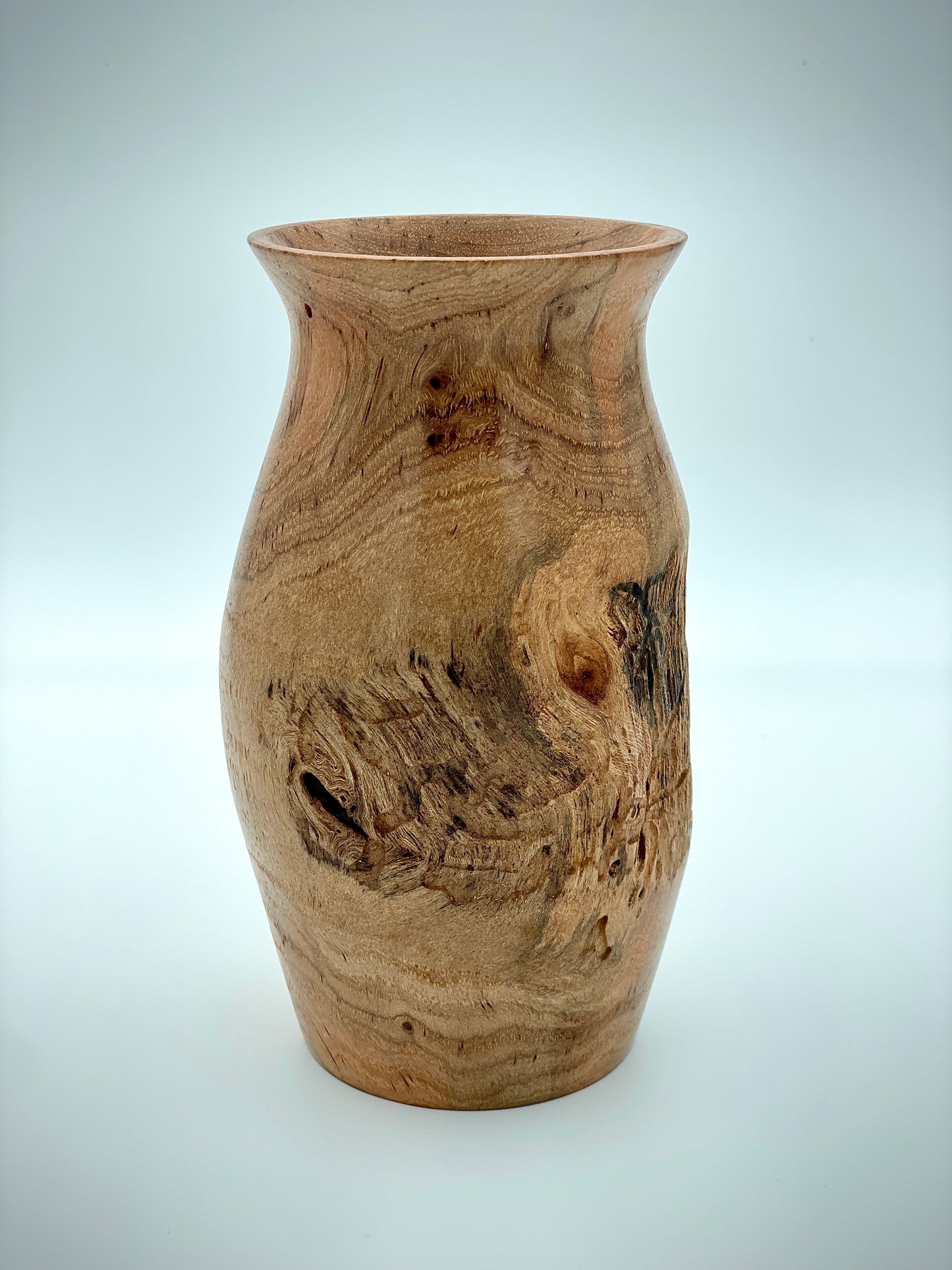 Large mouth pecan vase