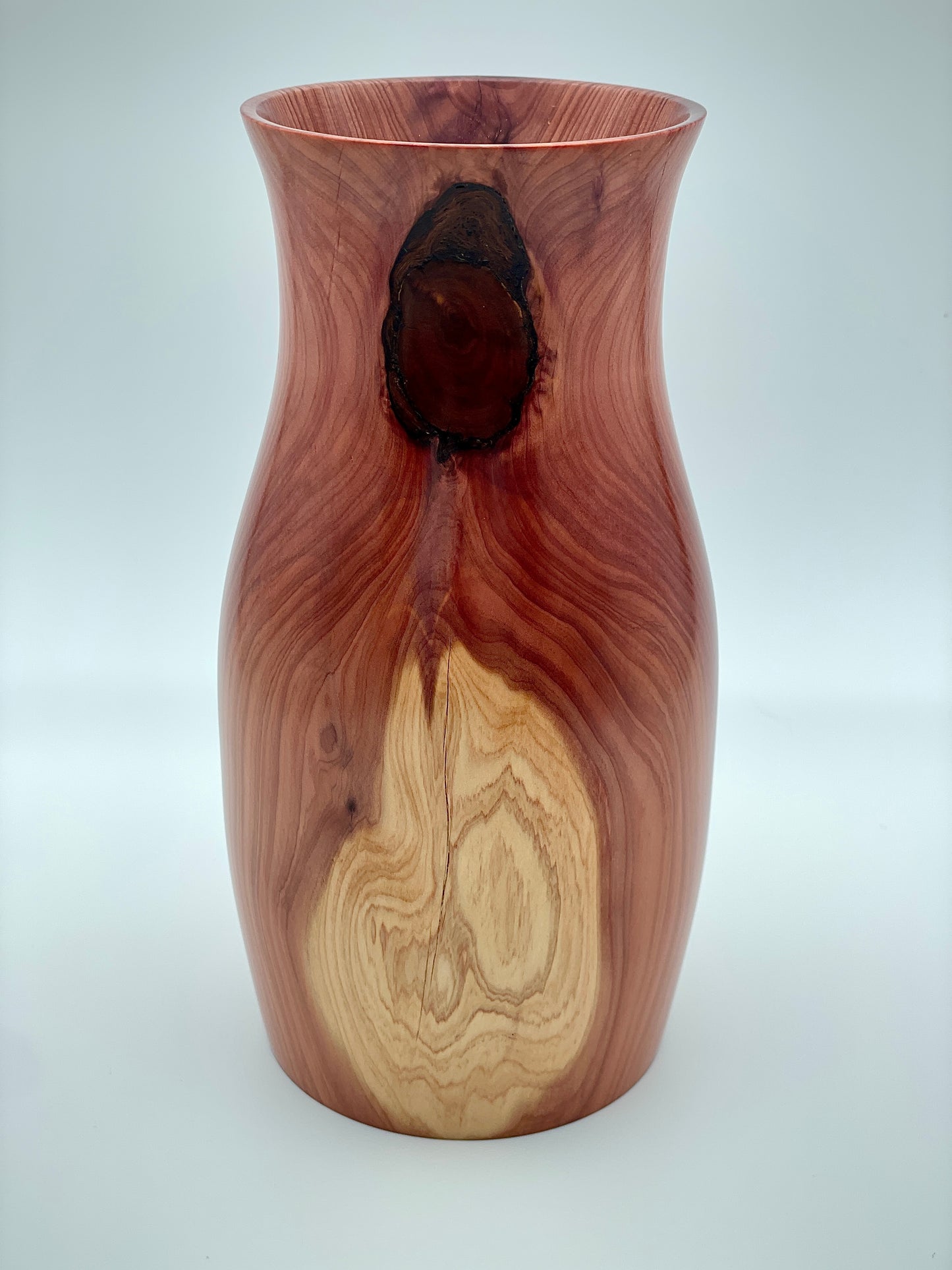 Red cedar vase