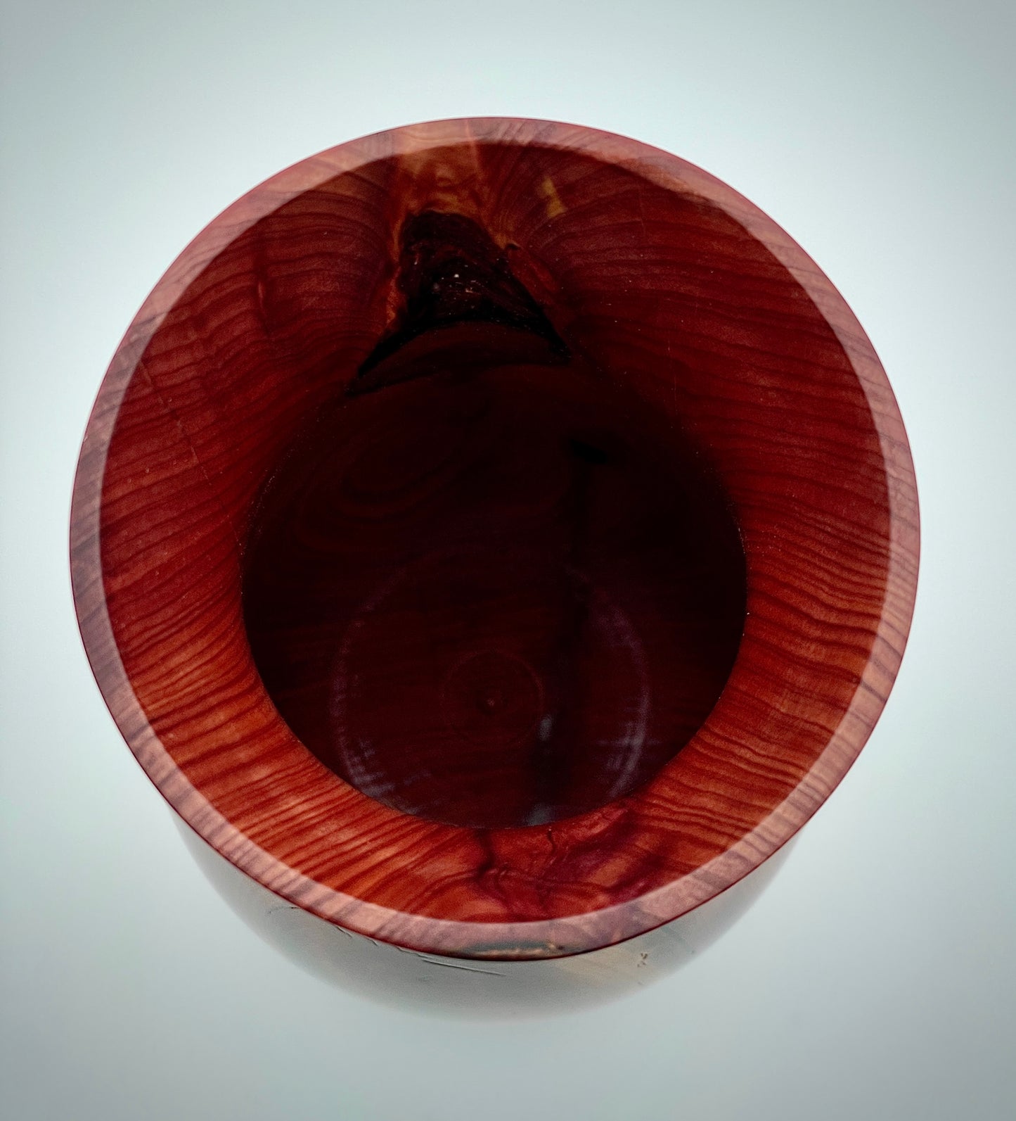 Red cedar vase
