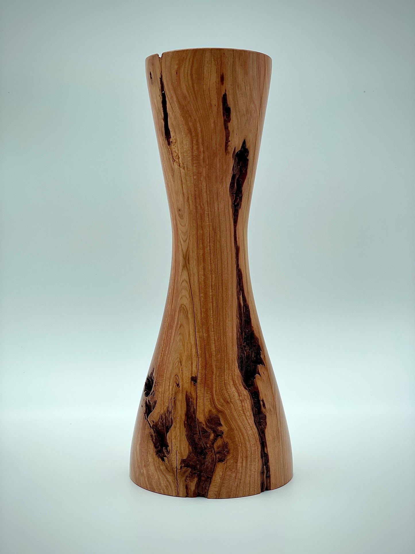 Tapered Texas cedar vase