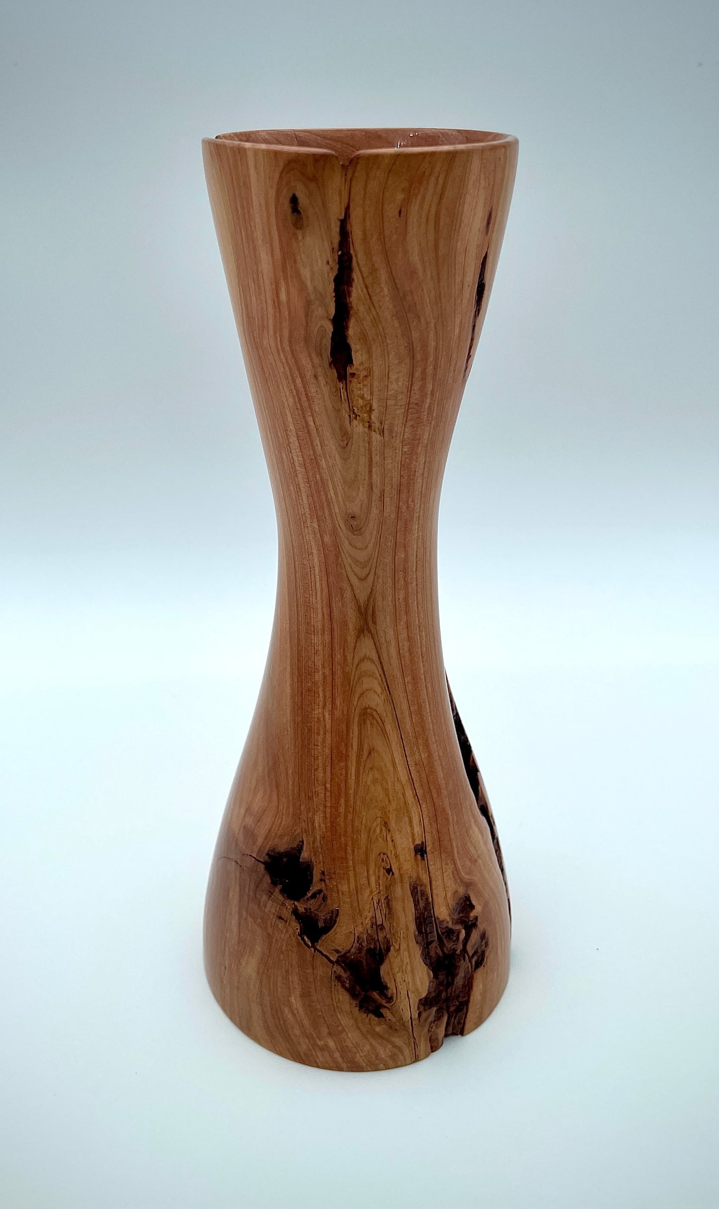 Tapered Texas cedar vase