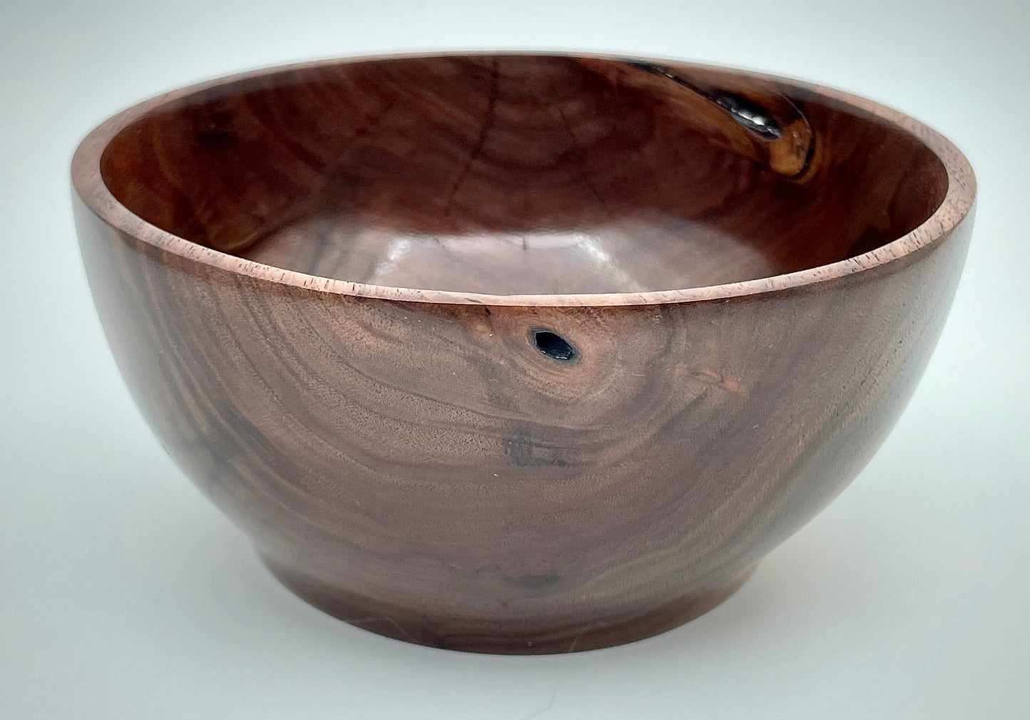 Black walnut bowl