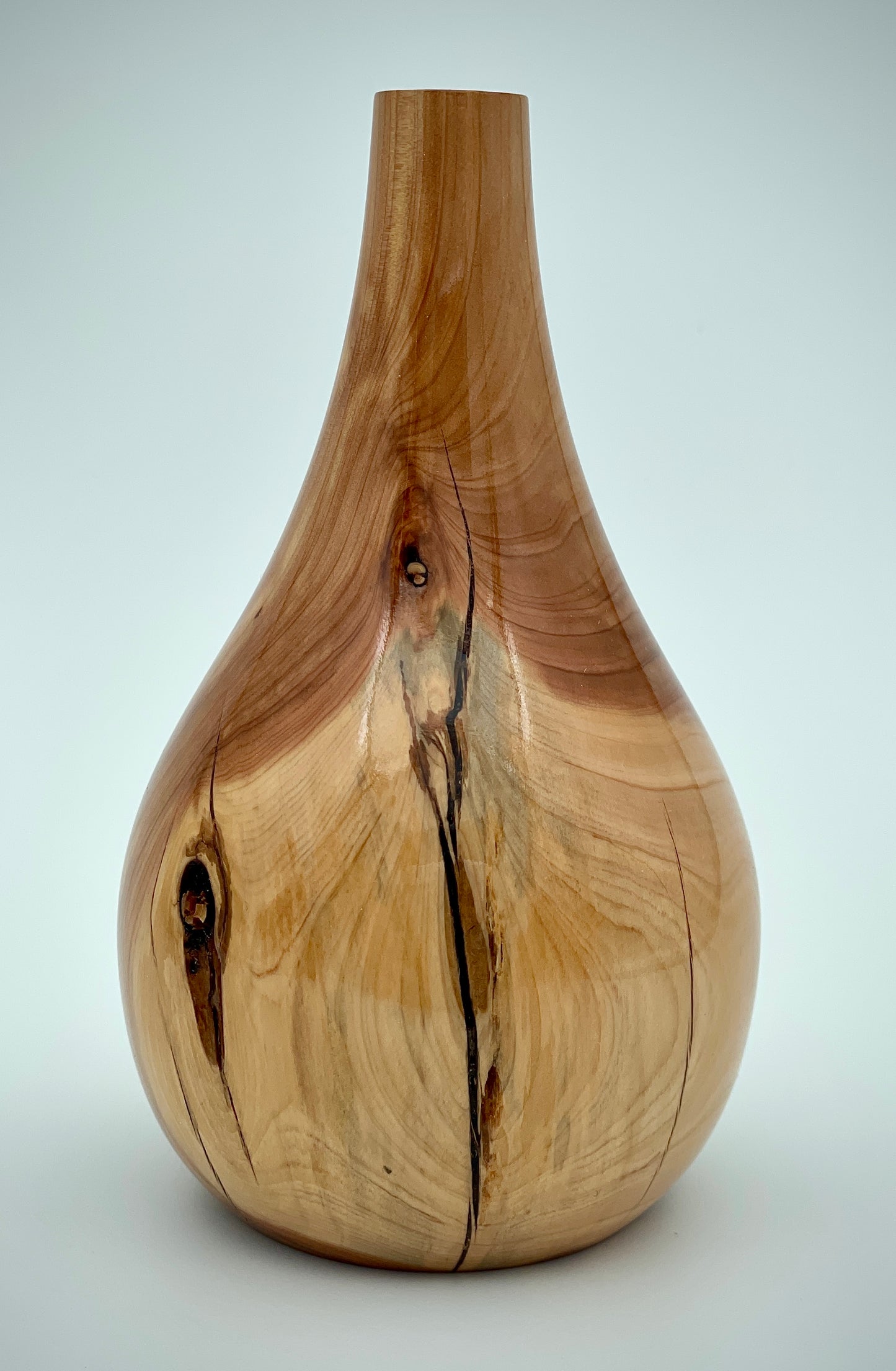Cedar bud vase