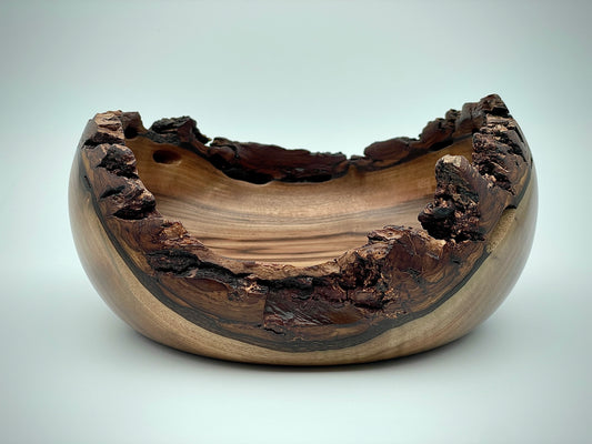Black walnut bowl