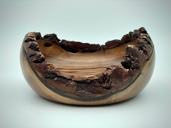 Black walnut bowl
