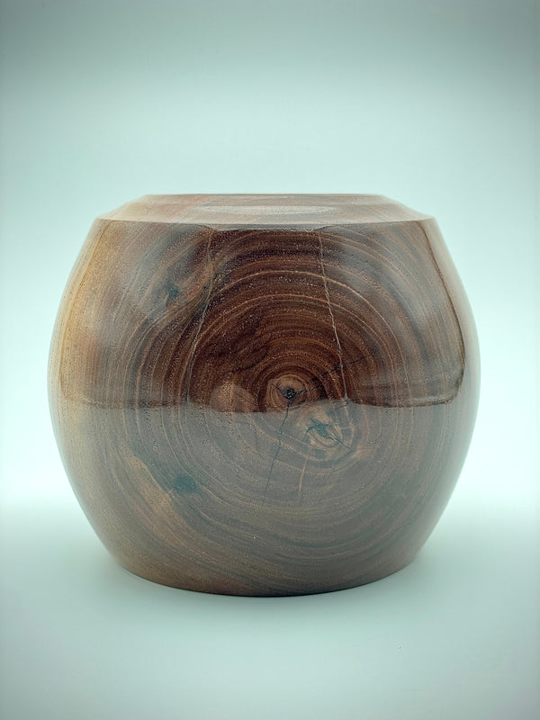 Black walnut vase