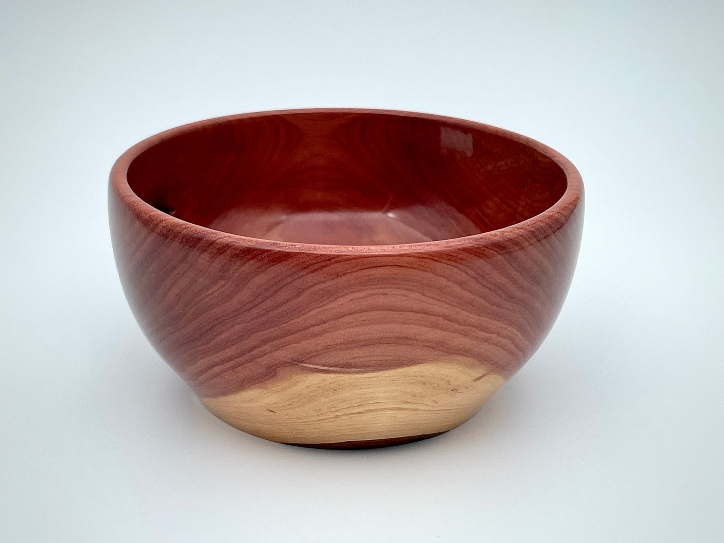 Western redwood bowl