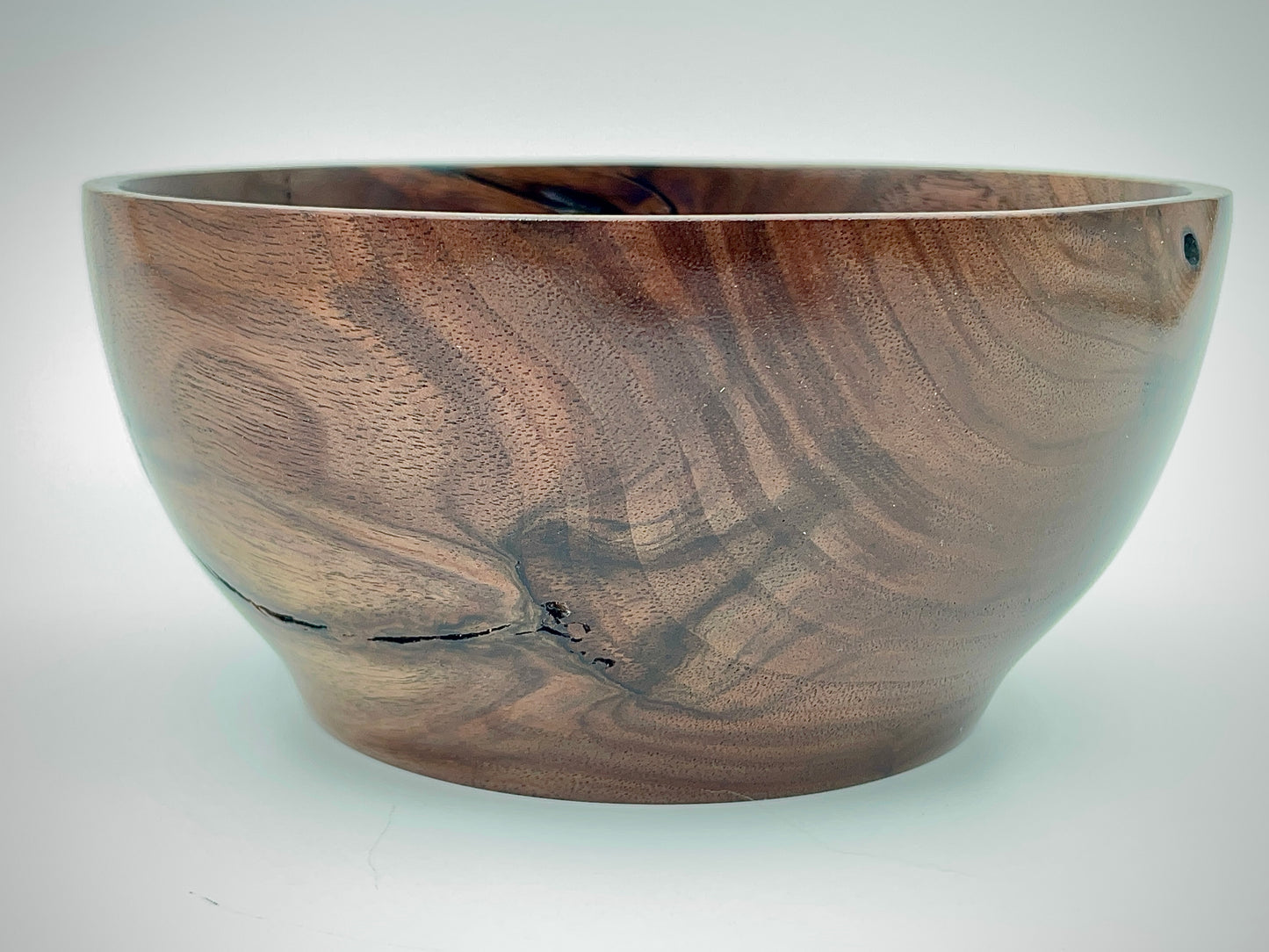 Black walnut bowl