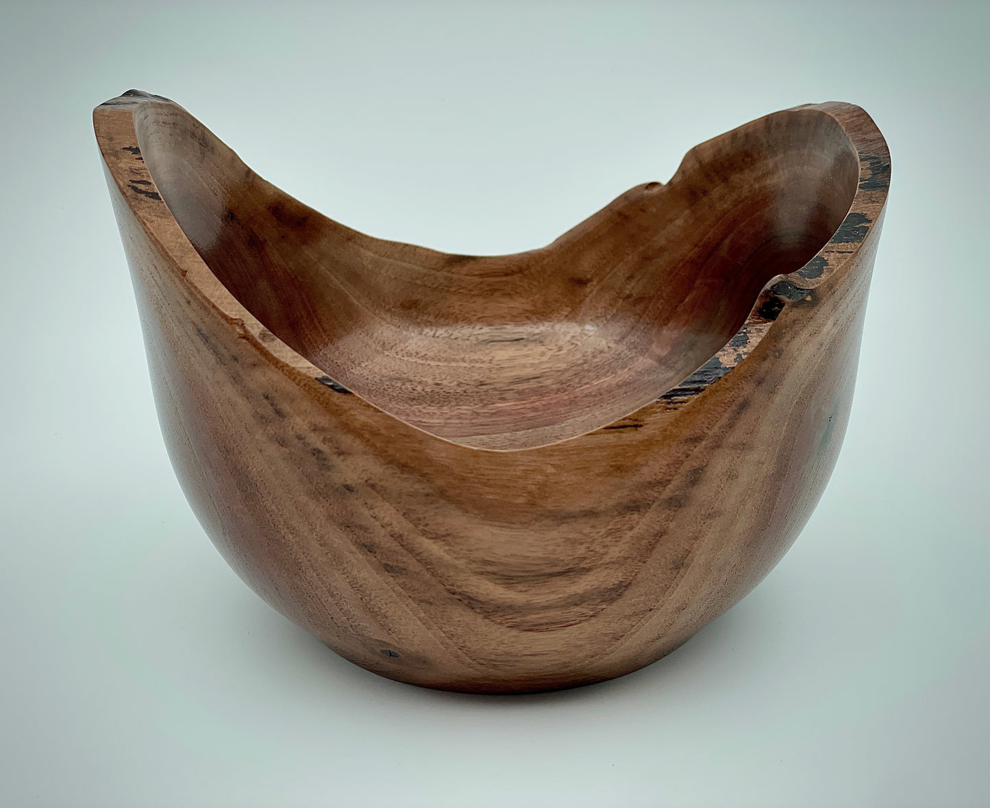 Black walnut bowl