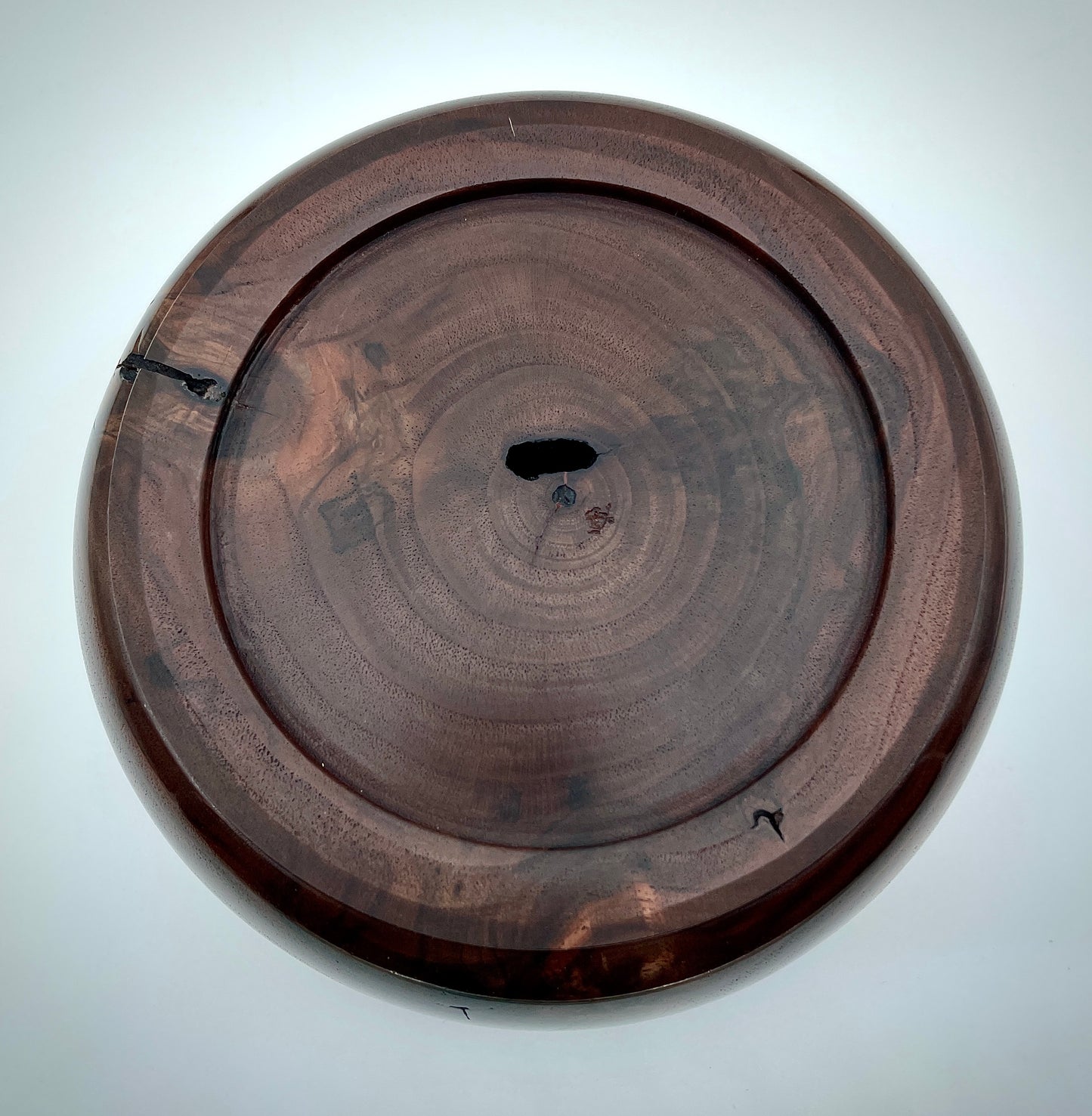 Black walnut bowl