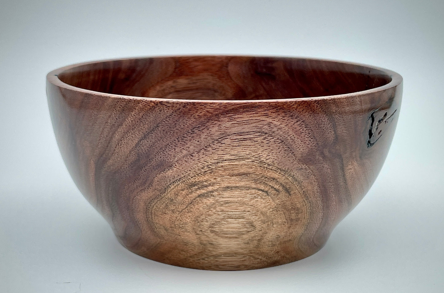 Black walnut bowl