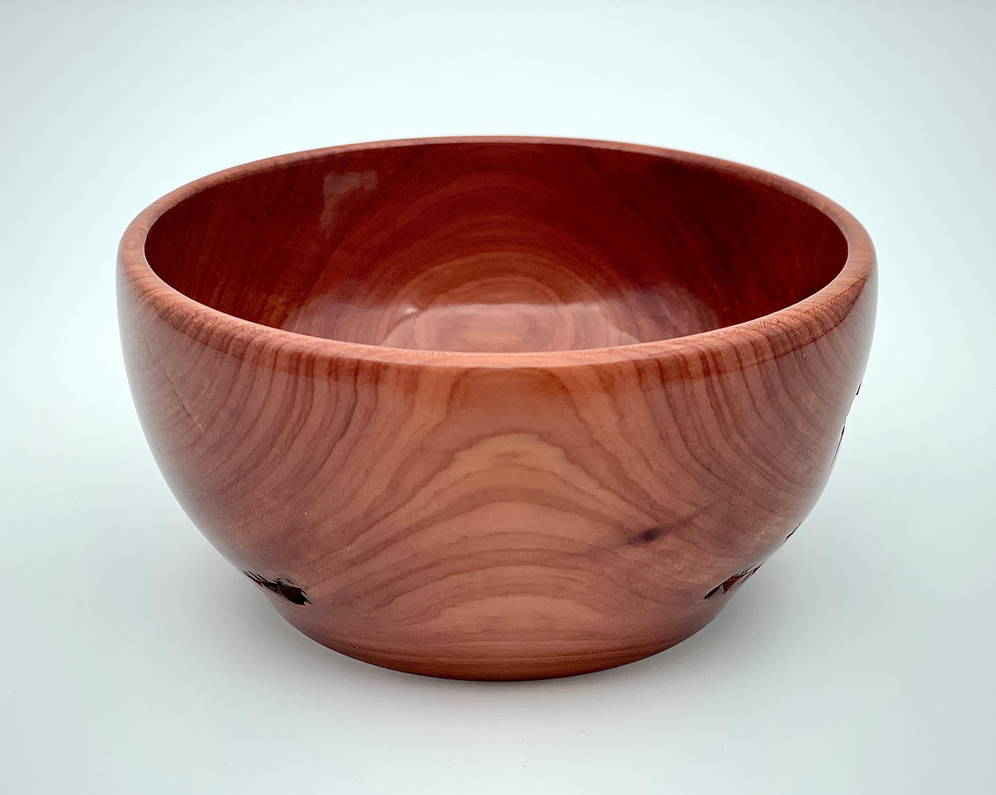 Western redwood bowl