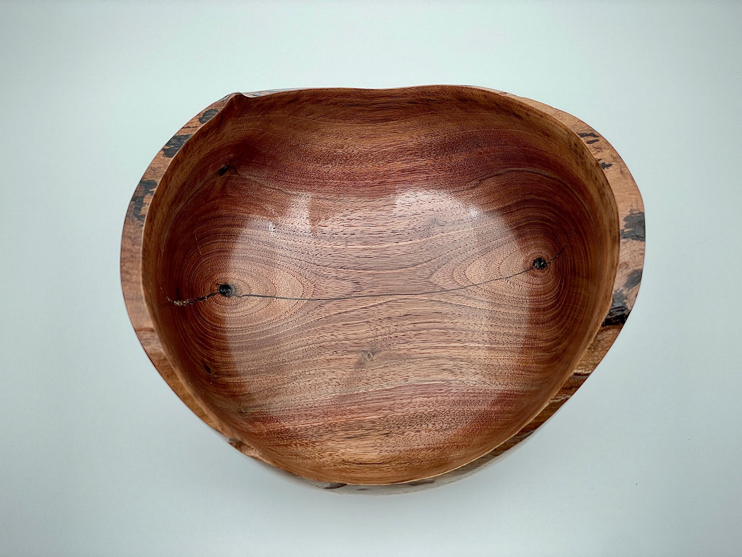 Black walnut bowl
