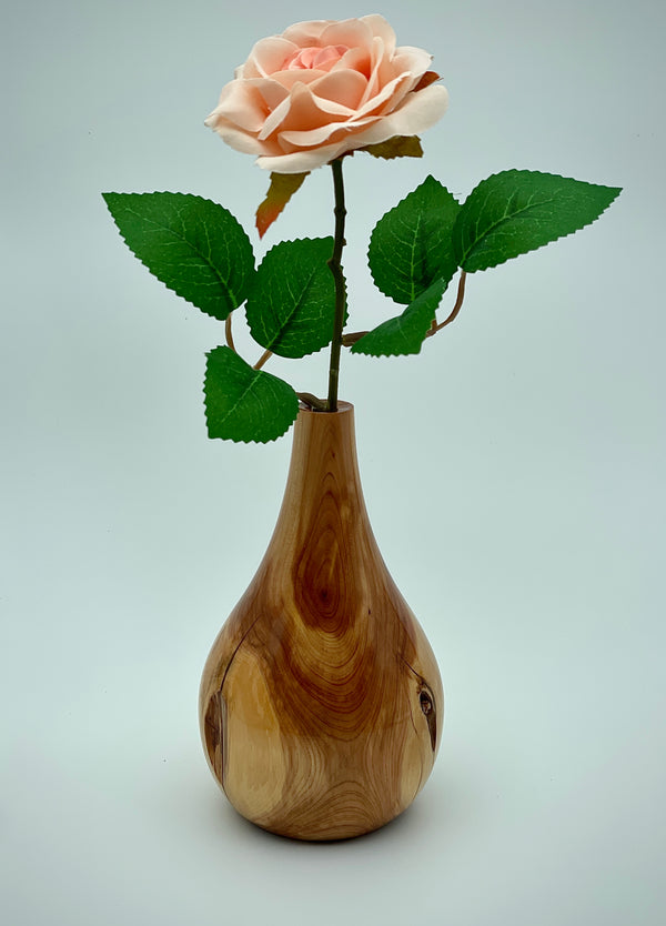 Cedar bud vase